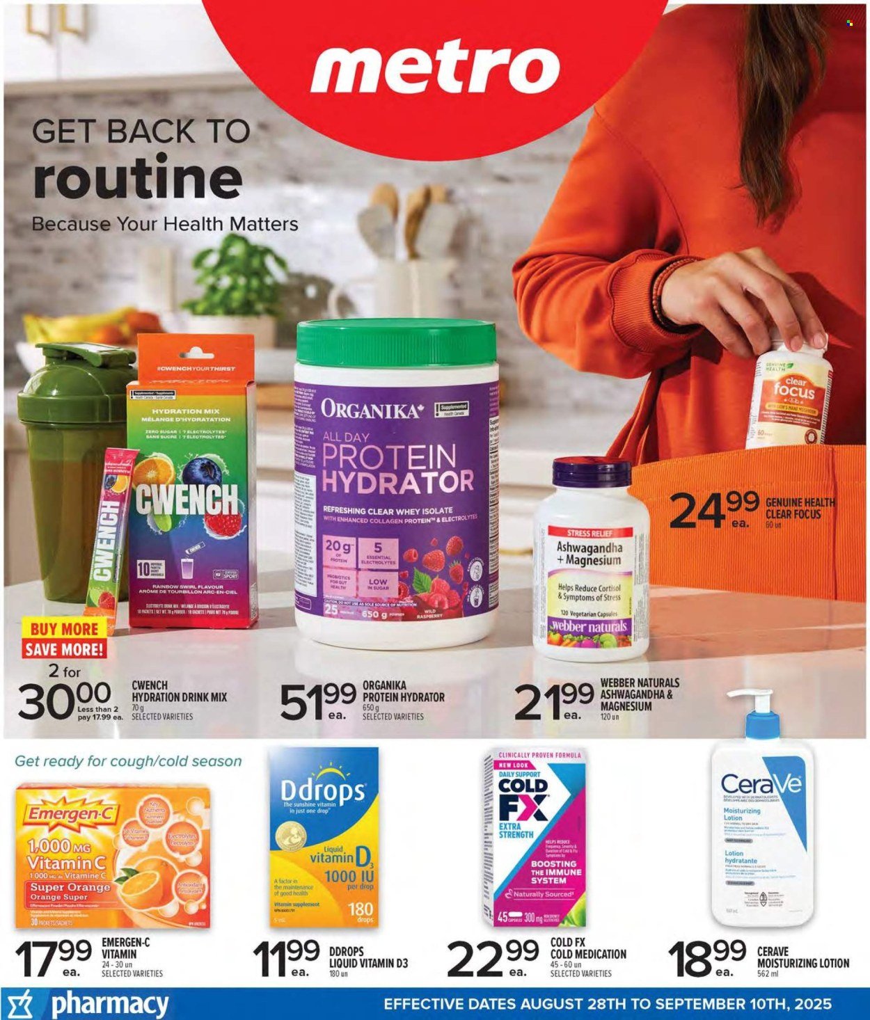 METRO flyer - Pharmacy Digital Specialty Flyer (2025-08-28 - 2025-10-10) | 1
