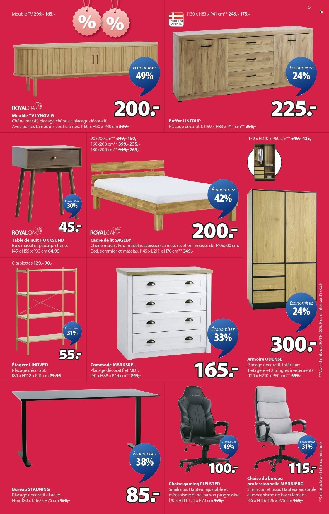 JYSK Prospekt - Offres exceptionnelles (2026-01-20 - 2026-02-02) | 5