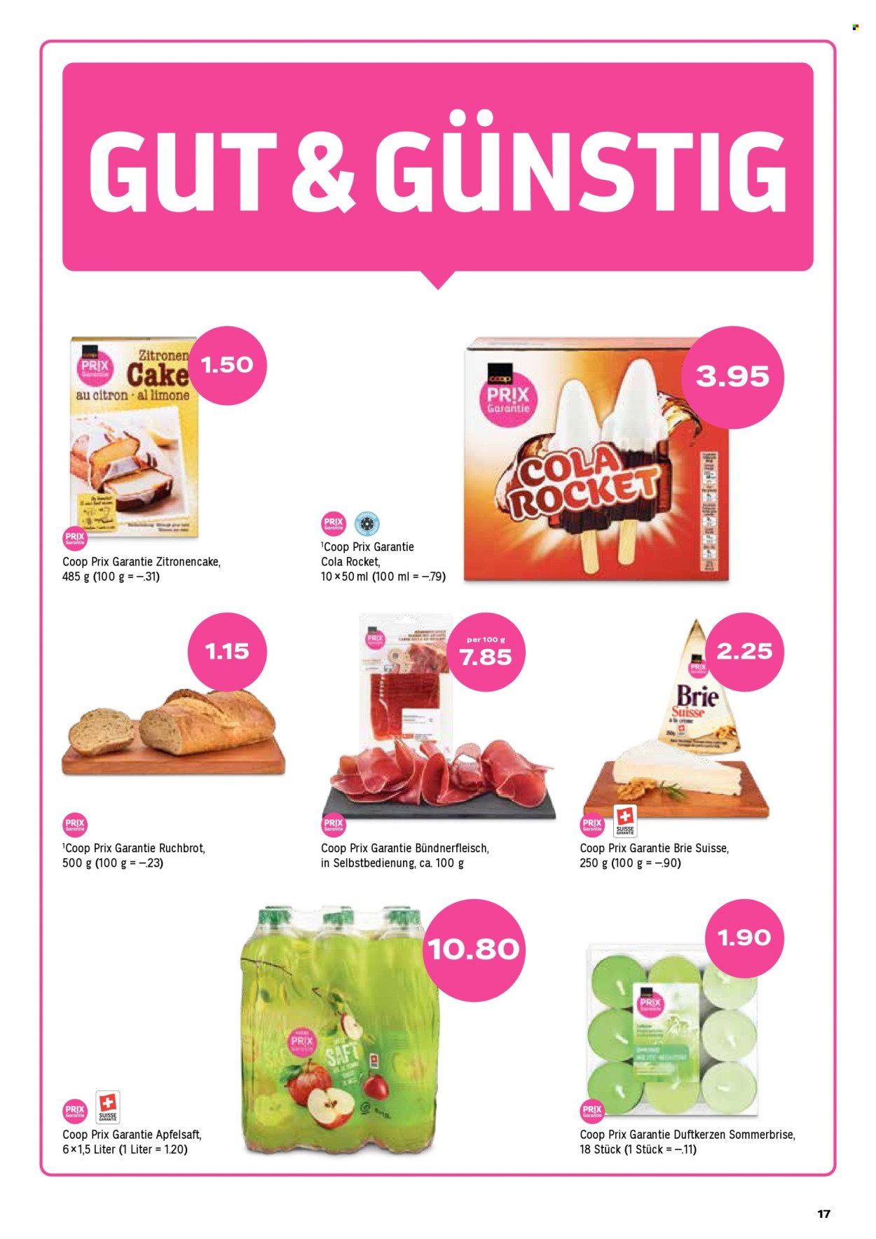 COOP Prospekt - Coop Aktionen (2025-07-31 - 2025-08-06)