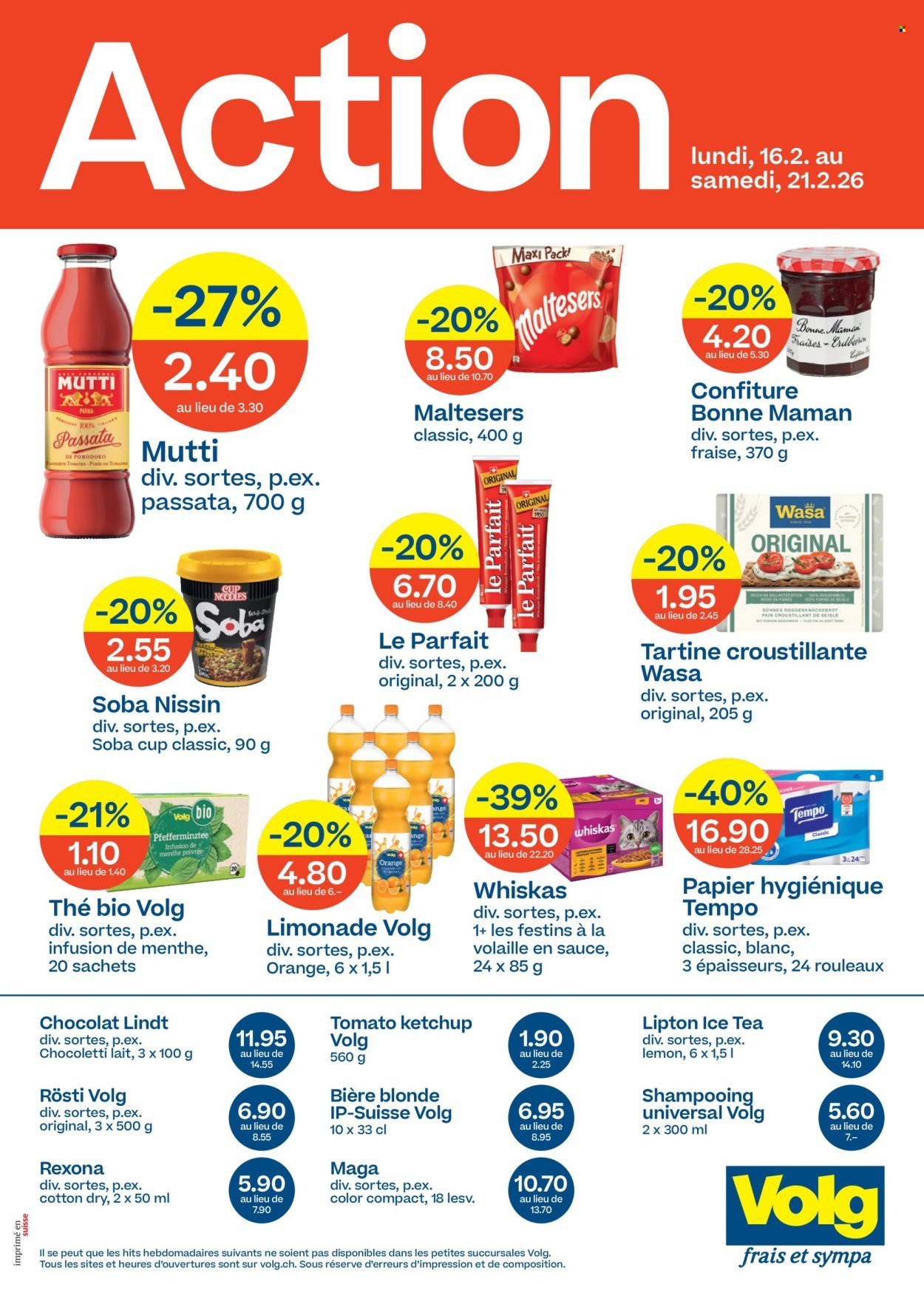 VOLG Prospekt - Vom 16.2.2026 (2026-02-16 - 2026-02-21)