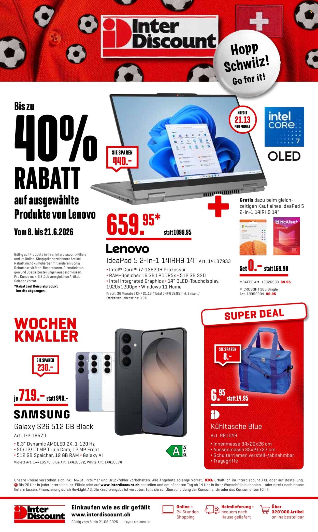 INTERDISCOUNT Prospekt - Vom 8.6.2026