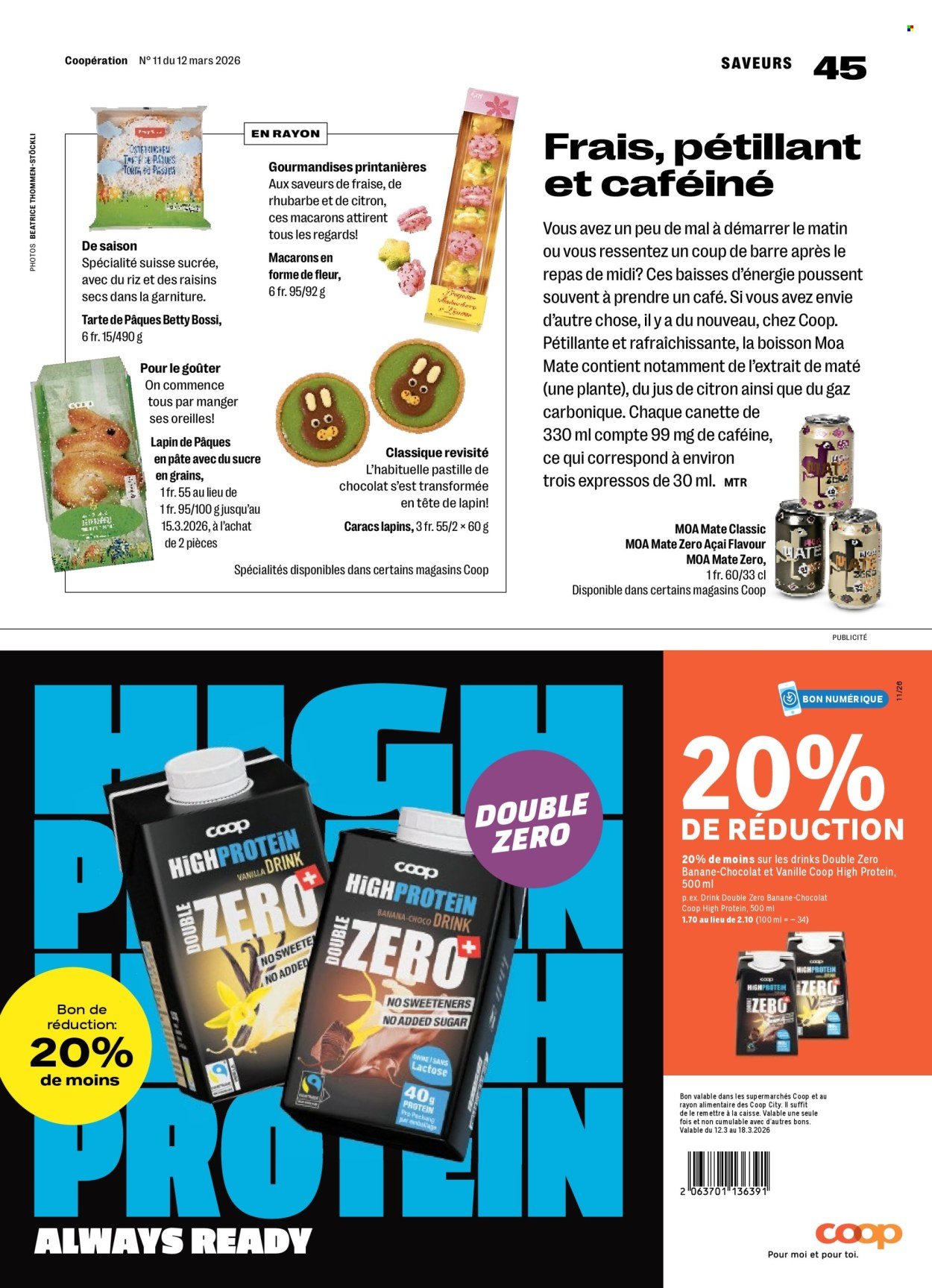 COOP Prospekt - COOPÉRATION (2026-03-12 - 2026-03-18)