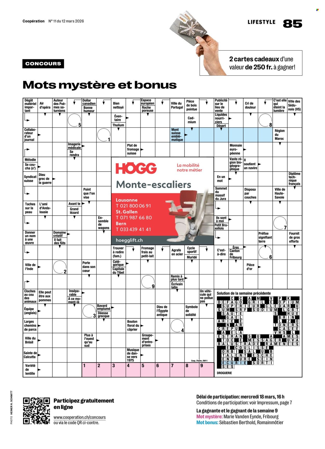 COOP Prospekt - COOPÉRATION (2026-03-12 - 2026-03-18)