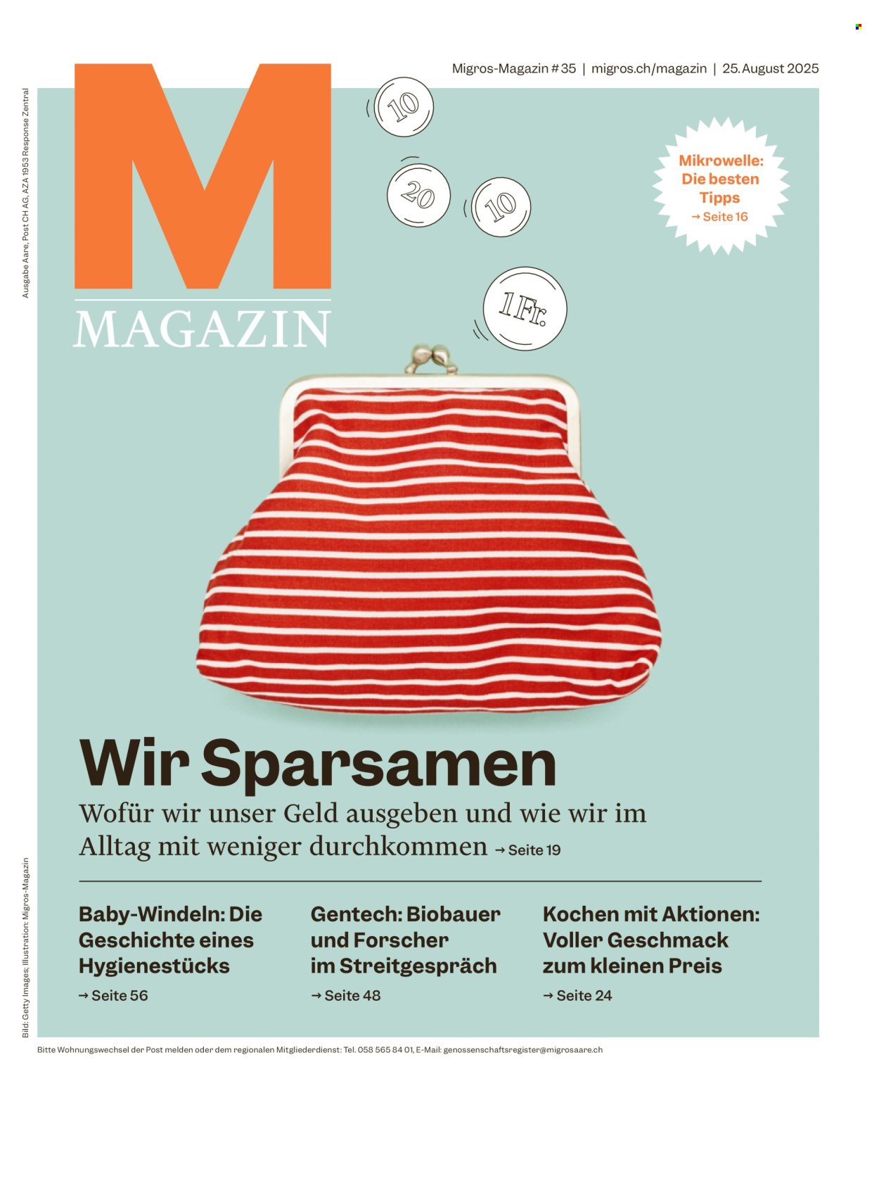 MIGROS Prospekt - Vom 26.8.2025 (2025-08-26 - 2025-09-01)