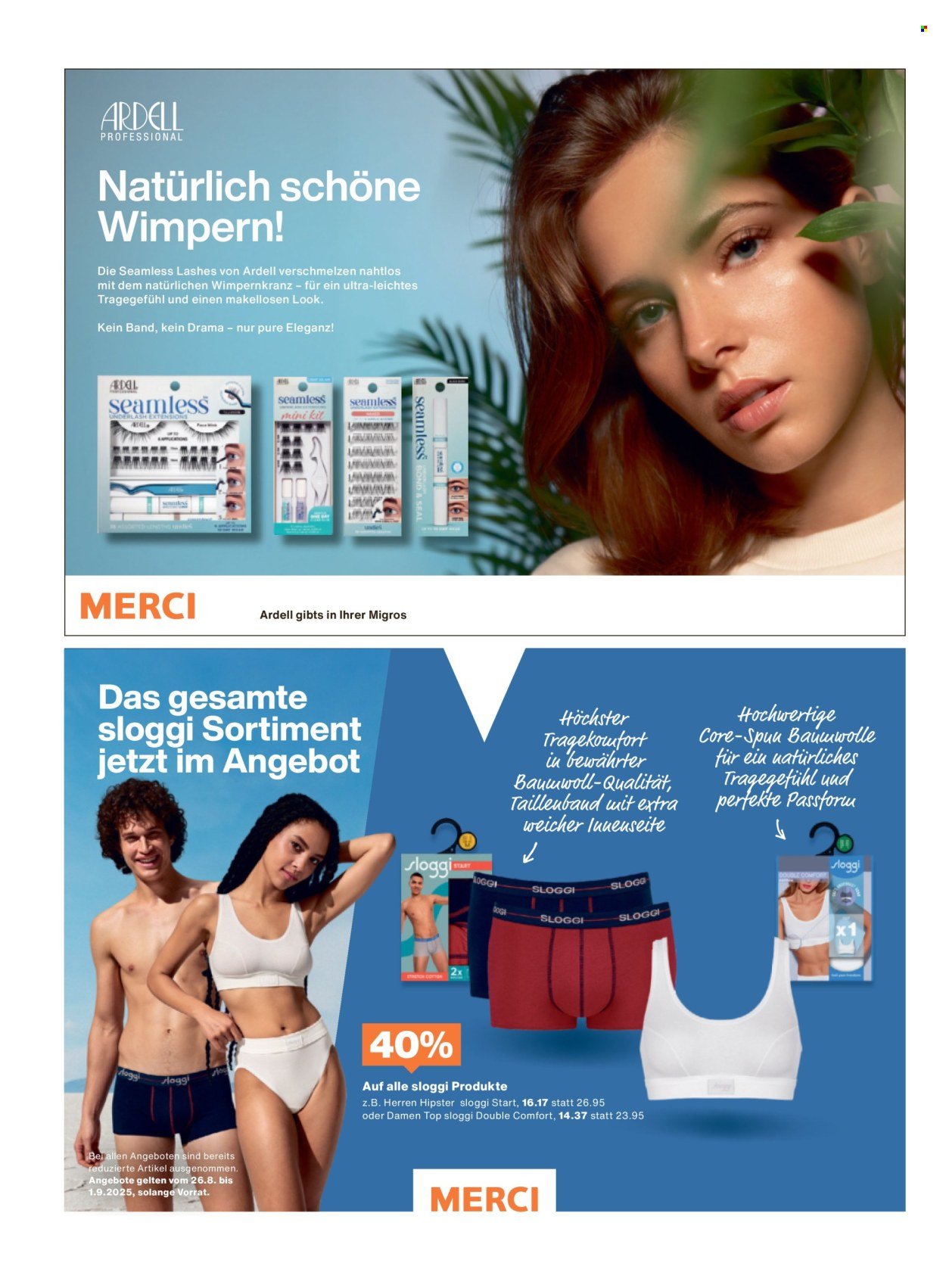 MIGROS Prospekt - Vom 26.8.2025 (2025-08-26 - 2025-09-01)