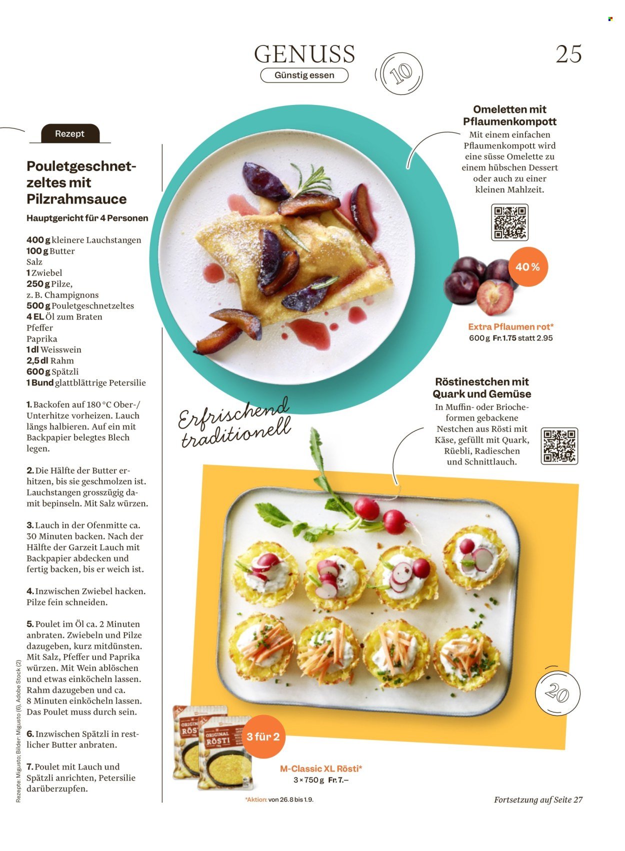 MIGROS Prospekt - Vom 26.8.2025 (2025-08-26 - 2025-09-01)