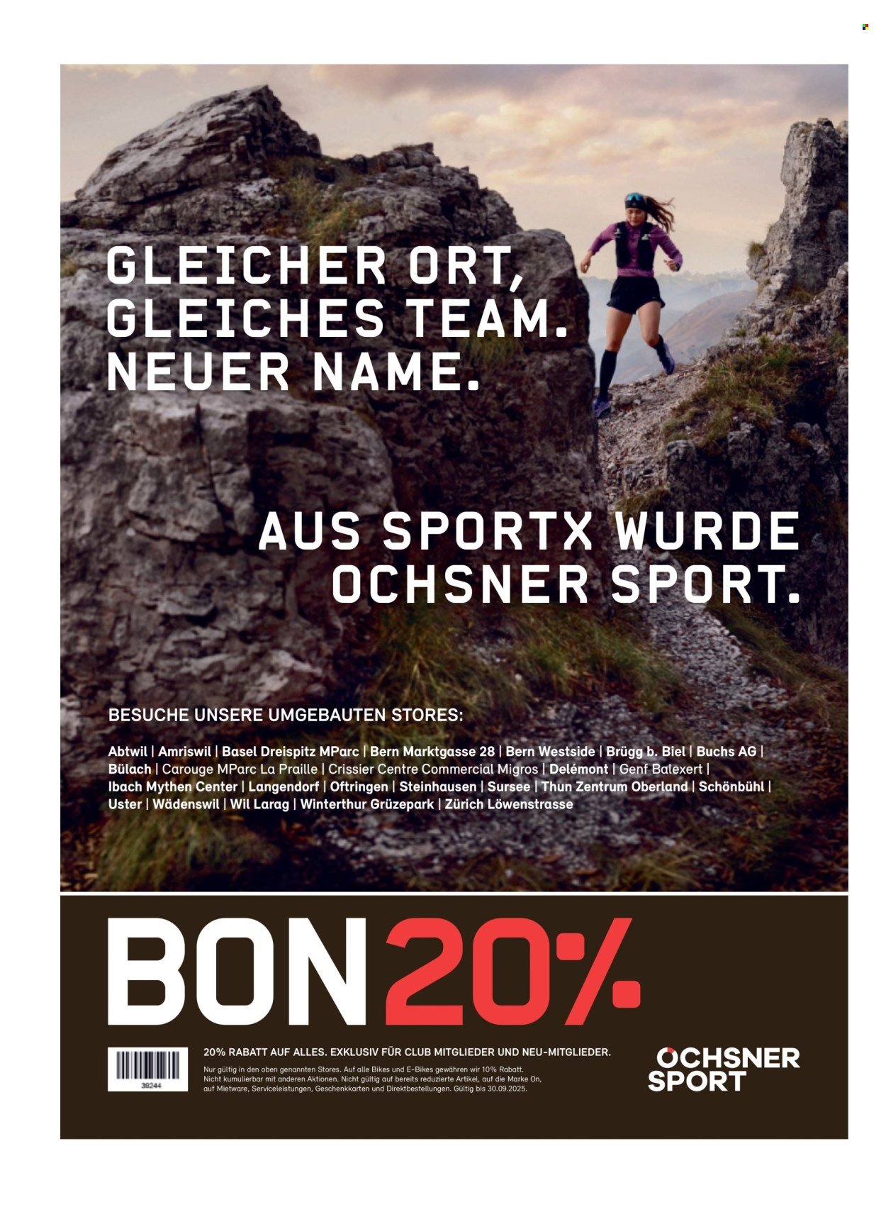 MIGROS Prospekt - Vom 26.8.2025 (2025-08-26 - 2025-09-01)