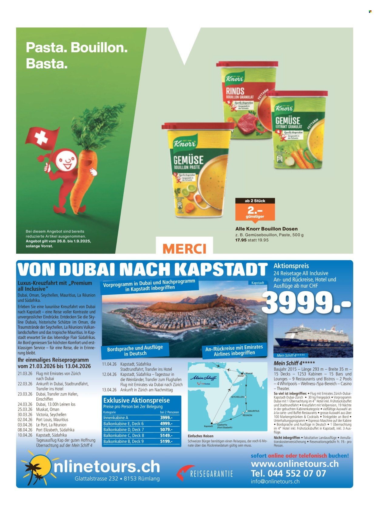 MIGROS Prospekt - Vom 26.8.2025 (2025-08-26 - 2025-09-01)