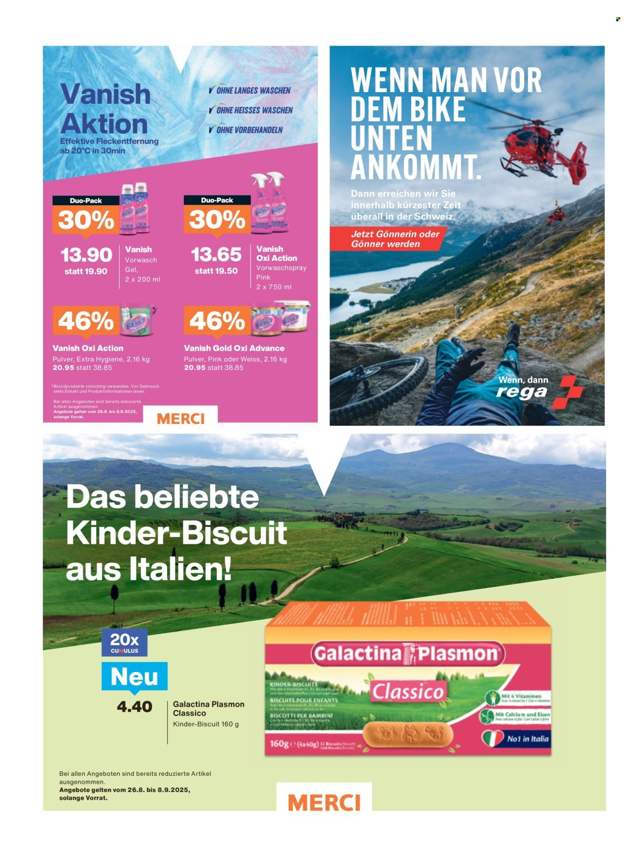 MIGROS Prospekt - Vom 26.8.2025 (2025-08-26 - 2025-09-01)