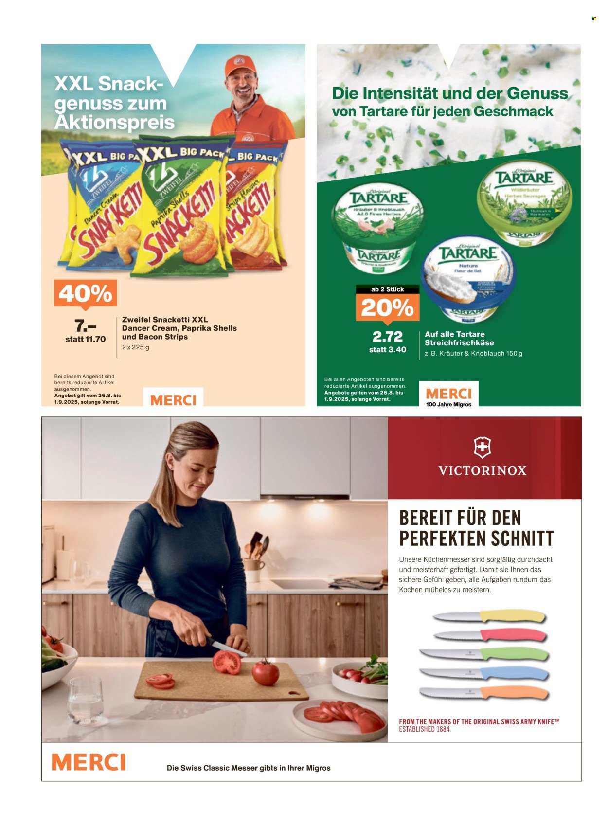 MIGROS Prospekt - Vom 26.8.2025 (2025-08-26 - 2025-09-01)