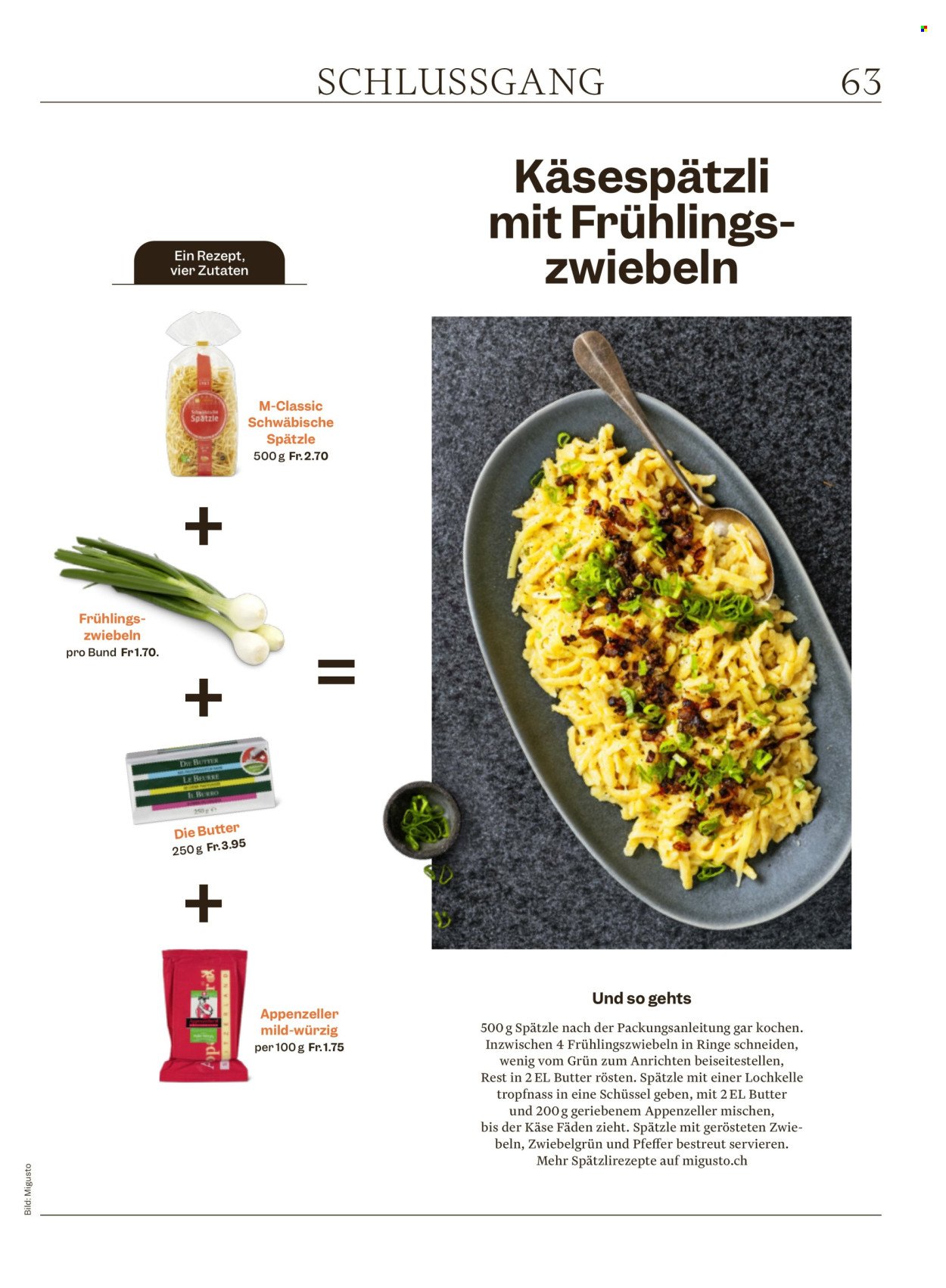 MIGROS Prospekt - Vom 26.8.2025 (2025-08-26 - 2025-09-01)