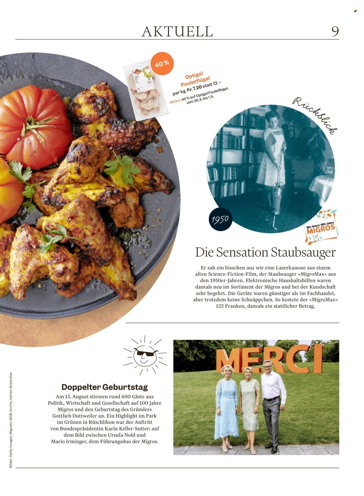 MIGROS Prospekt - Vom 26.8.2025 (2025-08-26 - 2025-09-01)