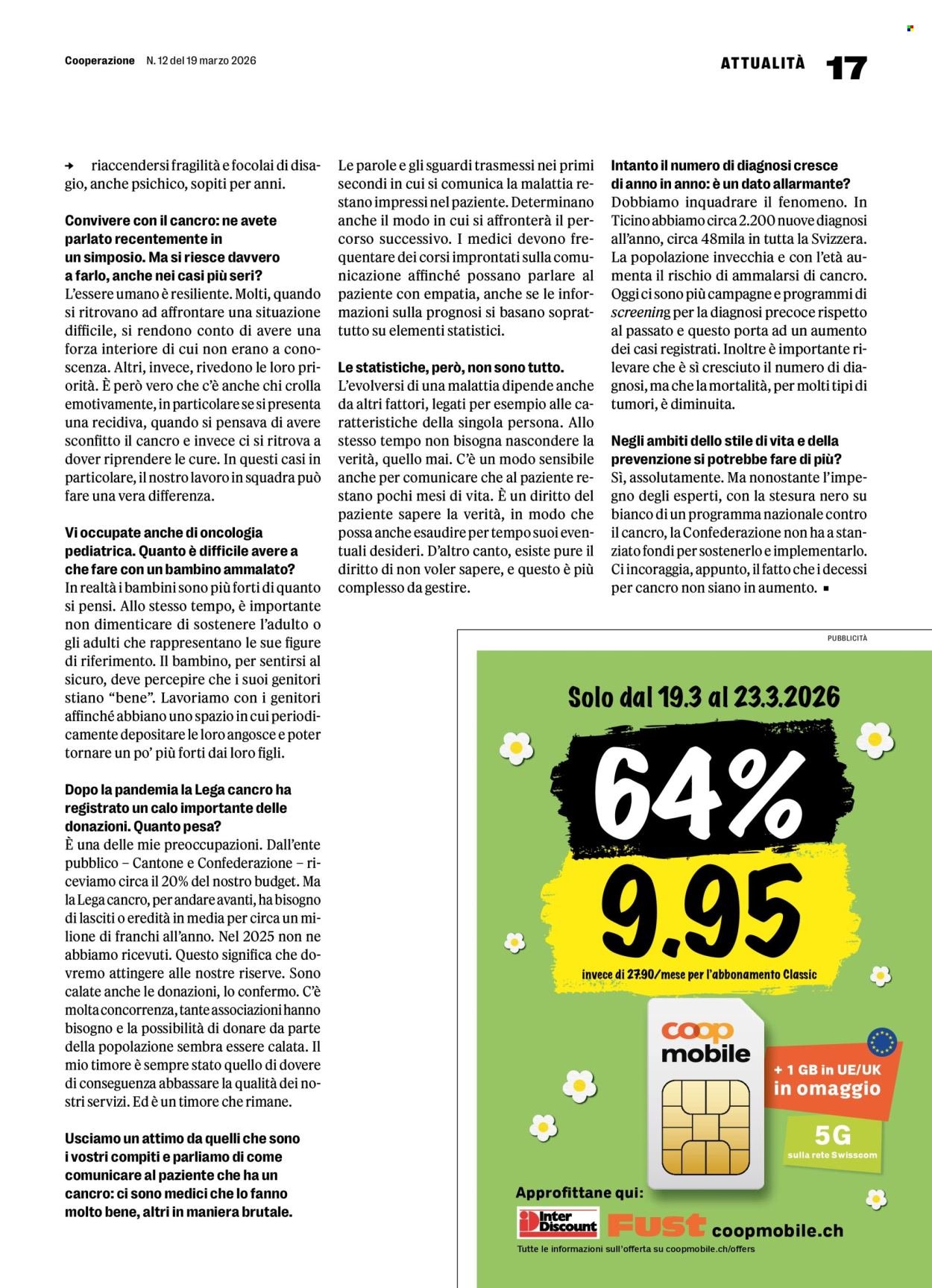 COOP Prospekt - COOPERAZIONE (2026-03-19 - 2026-03-25)