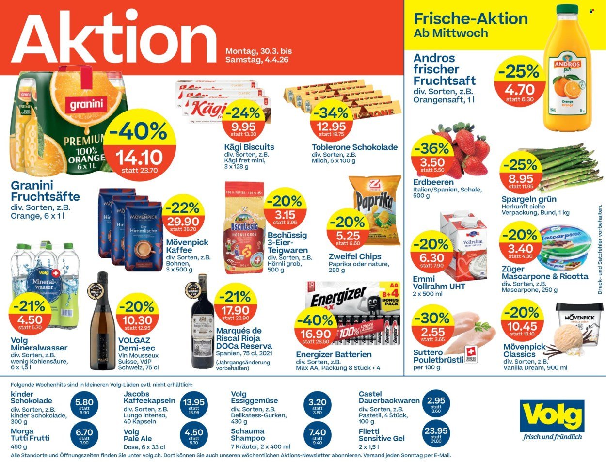 VOLG Prospekt - Vom 30.3.2026 (2026-03-30 - 2026-04-04)