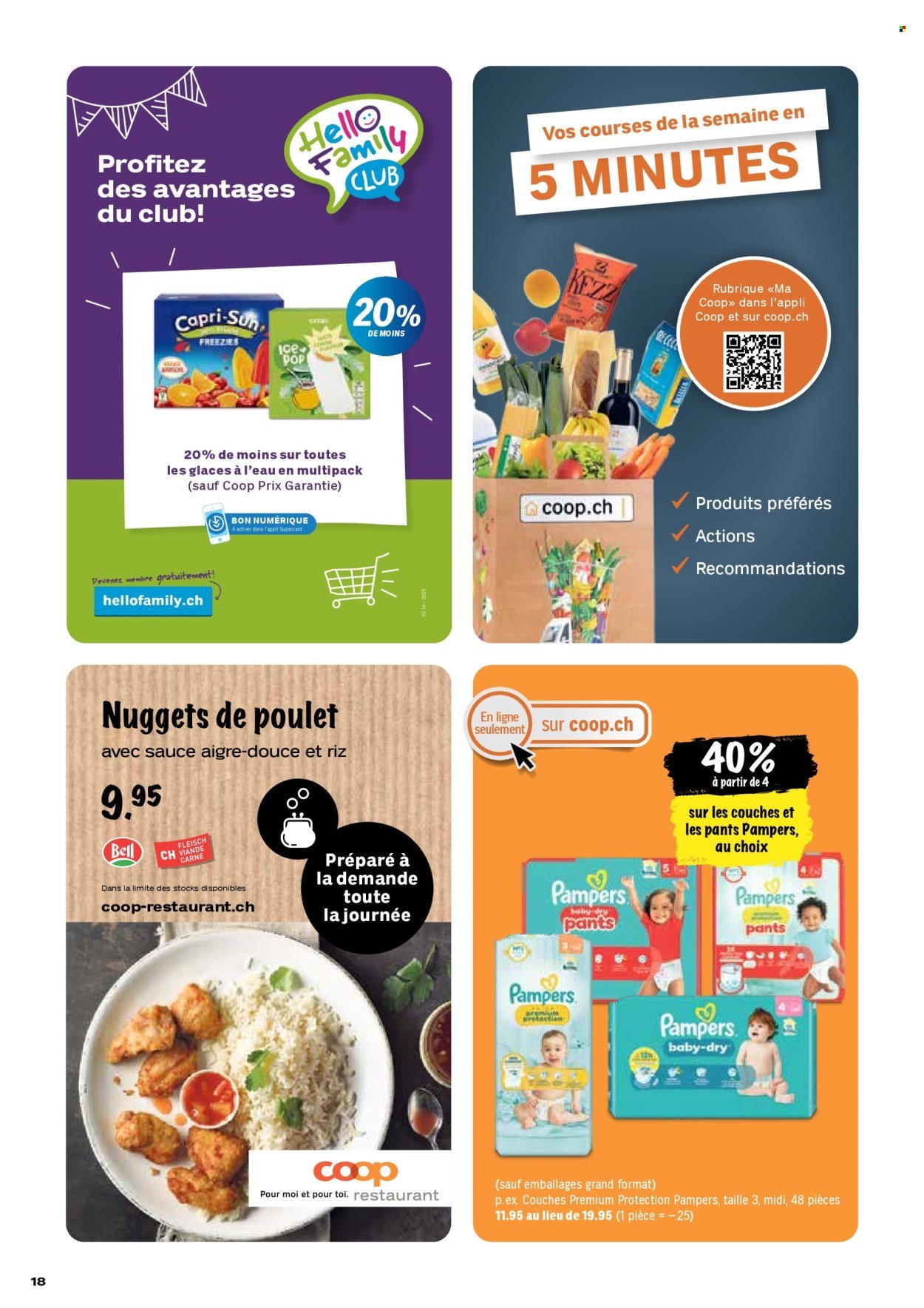 COOP Prospekt - Les actions Coop (2025-07-31 - 2025-08-06)