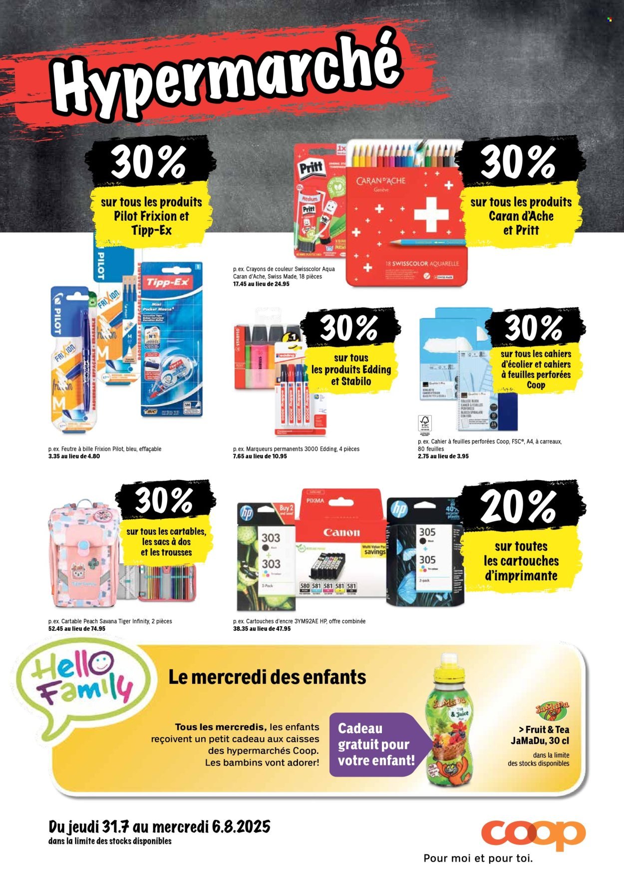 COOP Prospekt - Les actions Coop (2025-07-31 - 2025-08-06)
