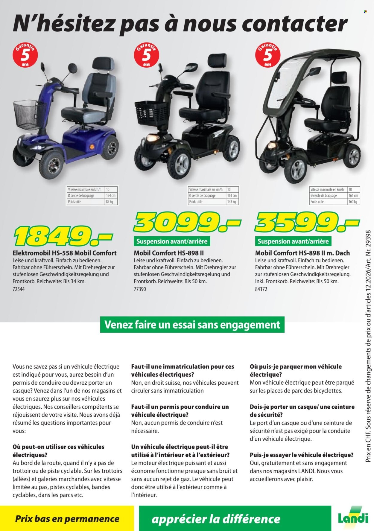 LANDI Prospekt - Mobil Comfort