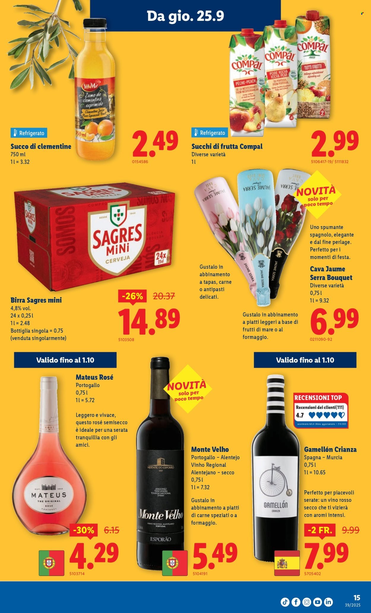 LIDL Prospekt - S 39 (2025-09-25 - 2025-10-01)