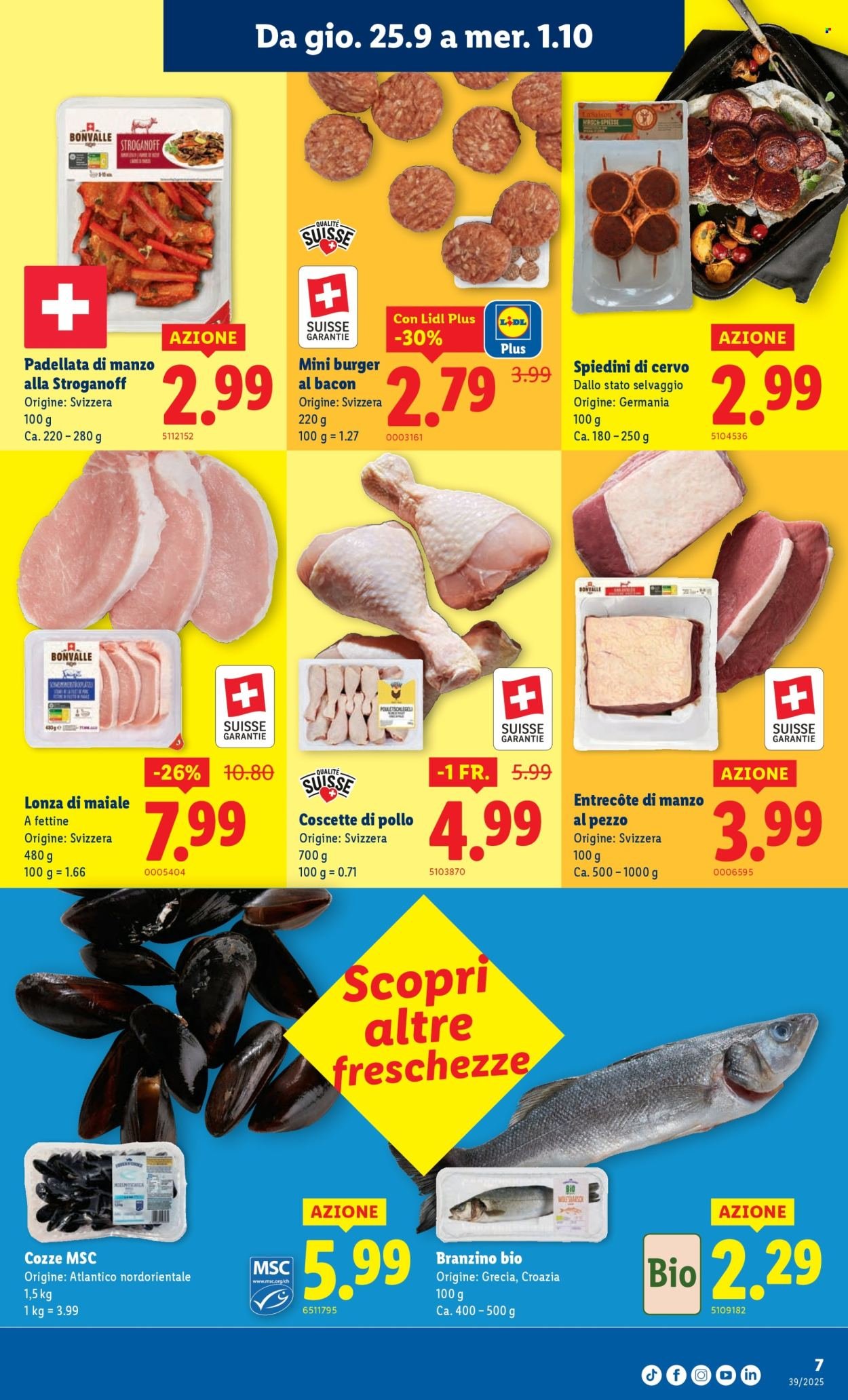 LIDL Prospekt - S 39 (2025-09-25 - 2025-10-01)