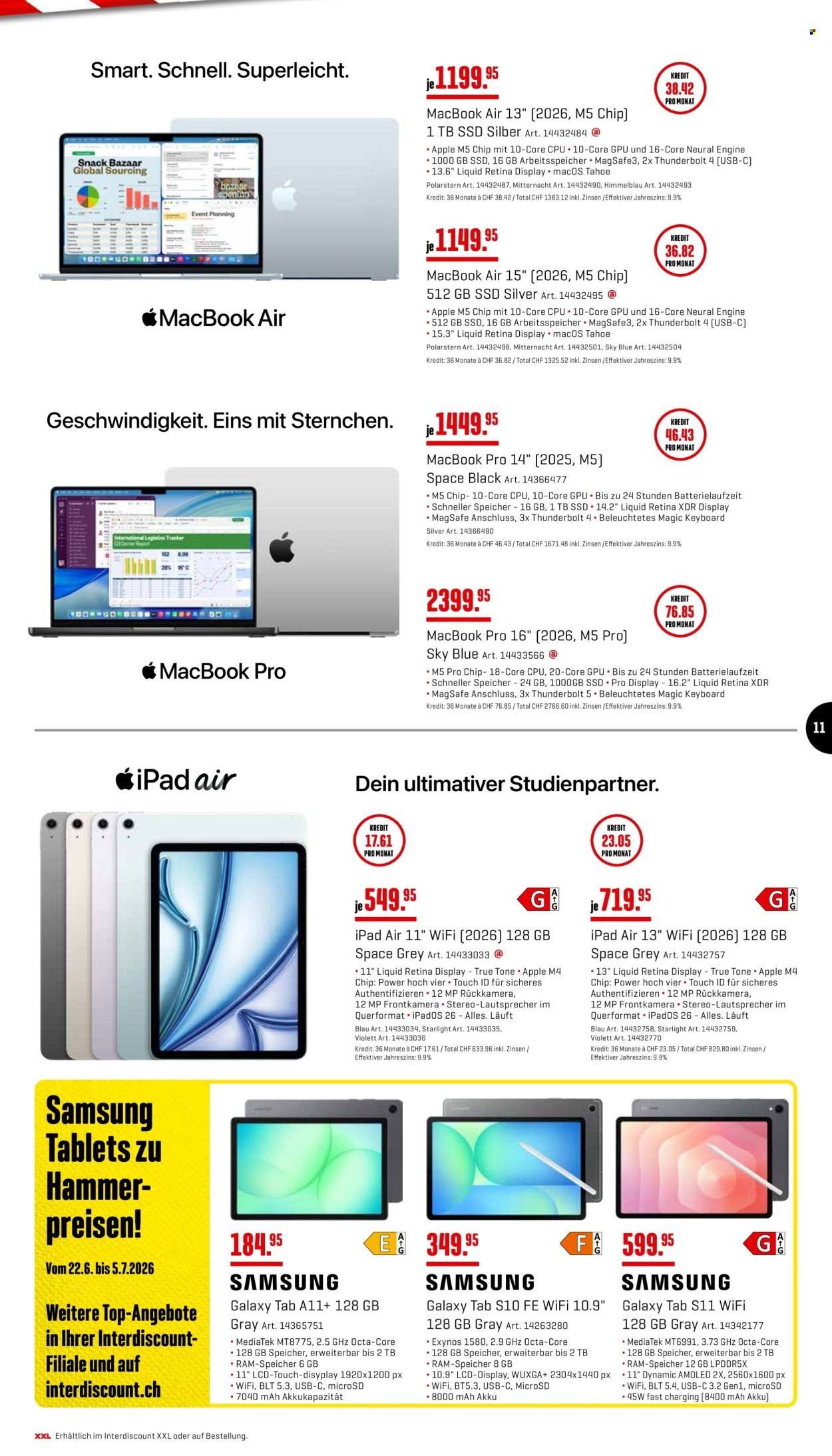 INTERDISCOUNT Prospekt - Vom 22.6.2026