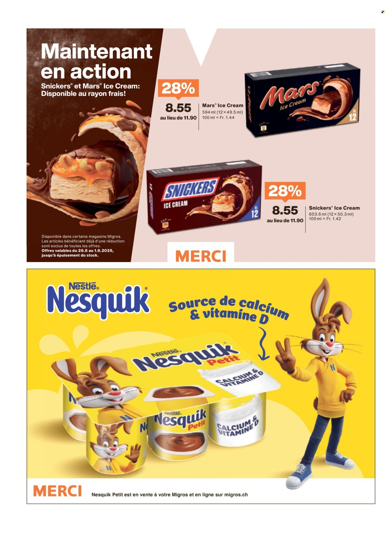 MIGROS Prospekt - Vom 26.8.2025 (2025-08-26 - 2025-09-01)