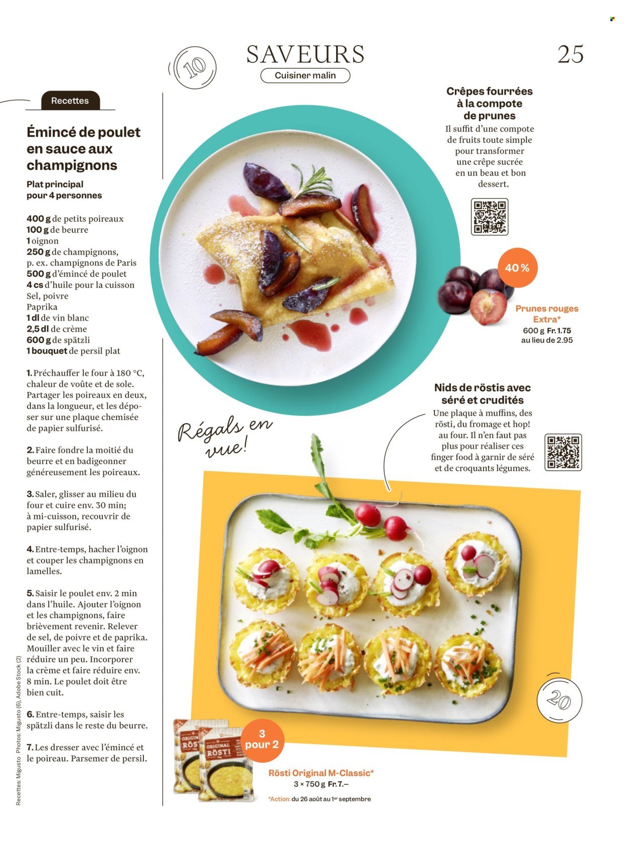 MIGROS Prospekt - Vom 26.8.2025 (2025-08-26 - 2025-09-01)