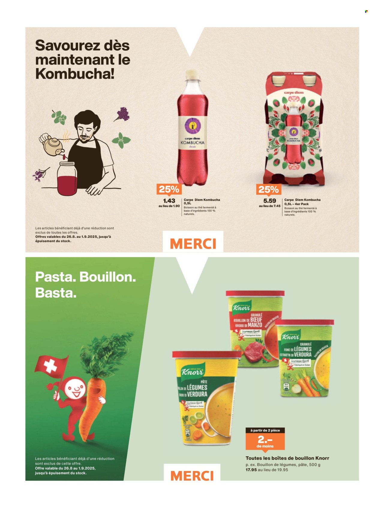 MIGROS Prospekt - Vom 26.8.2025 (2025-08-26 - 2025-09-01)