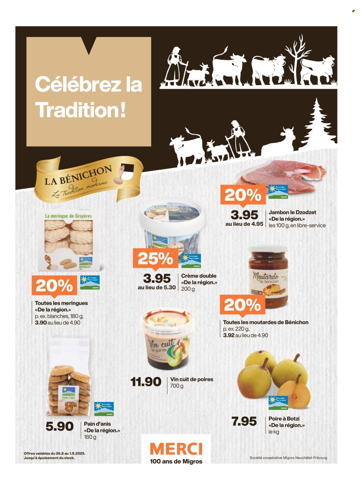 MIGROS Prospekt - Vom 26.8.2025 (2025-08-26 - 2025-09-01)