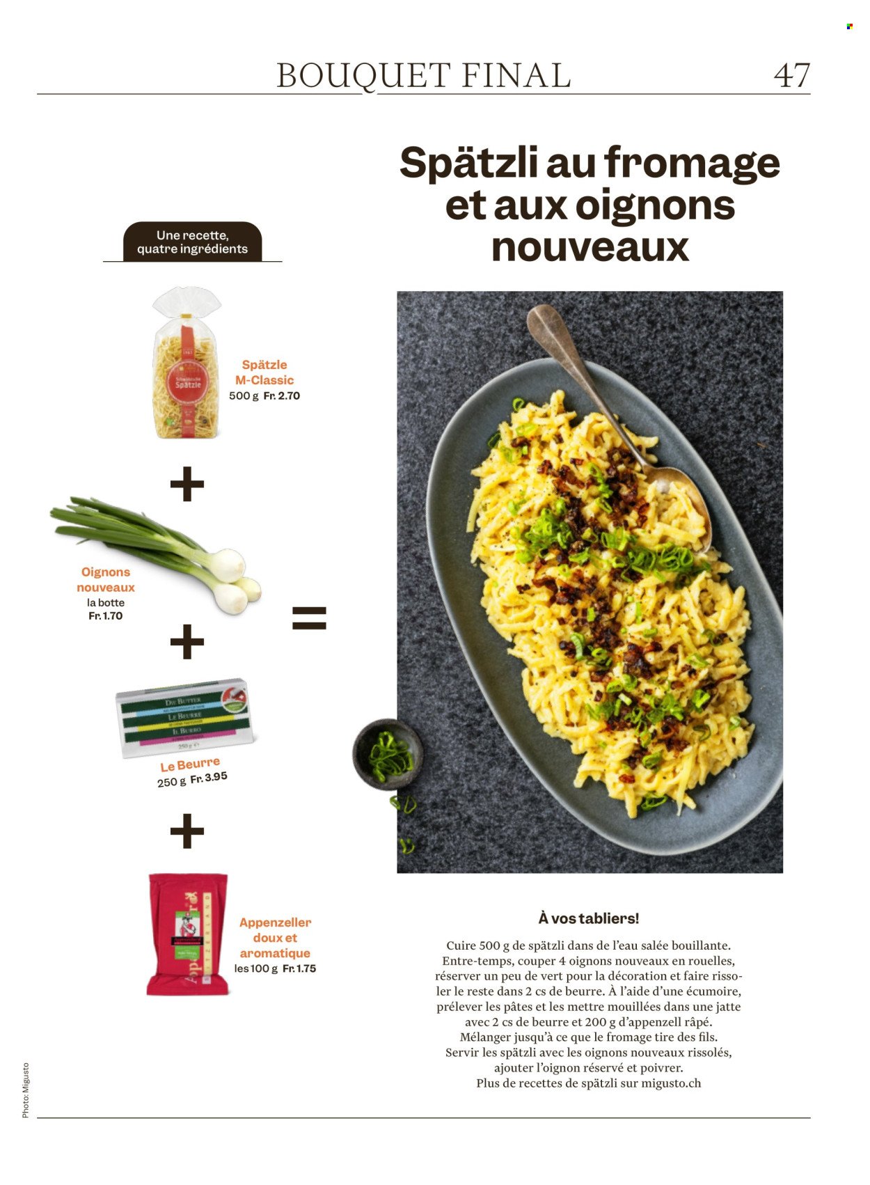MIGROS Prospekt - Vom 26.8.2025 (2025-08-26 - 2025-09-01)
