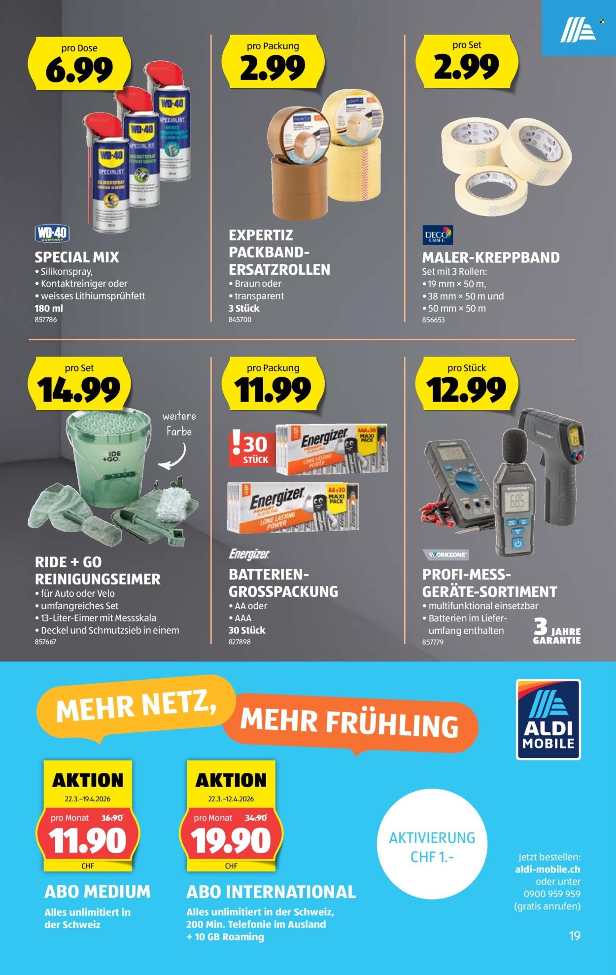 ALDI Prospekt - Vom 9.4.2026 (2026-04-09 - 2026-04-15) | 19