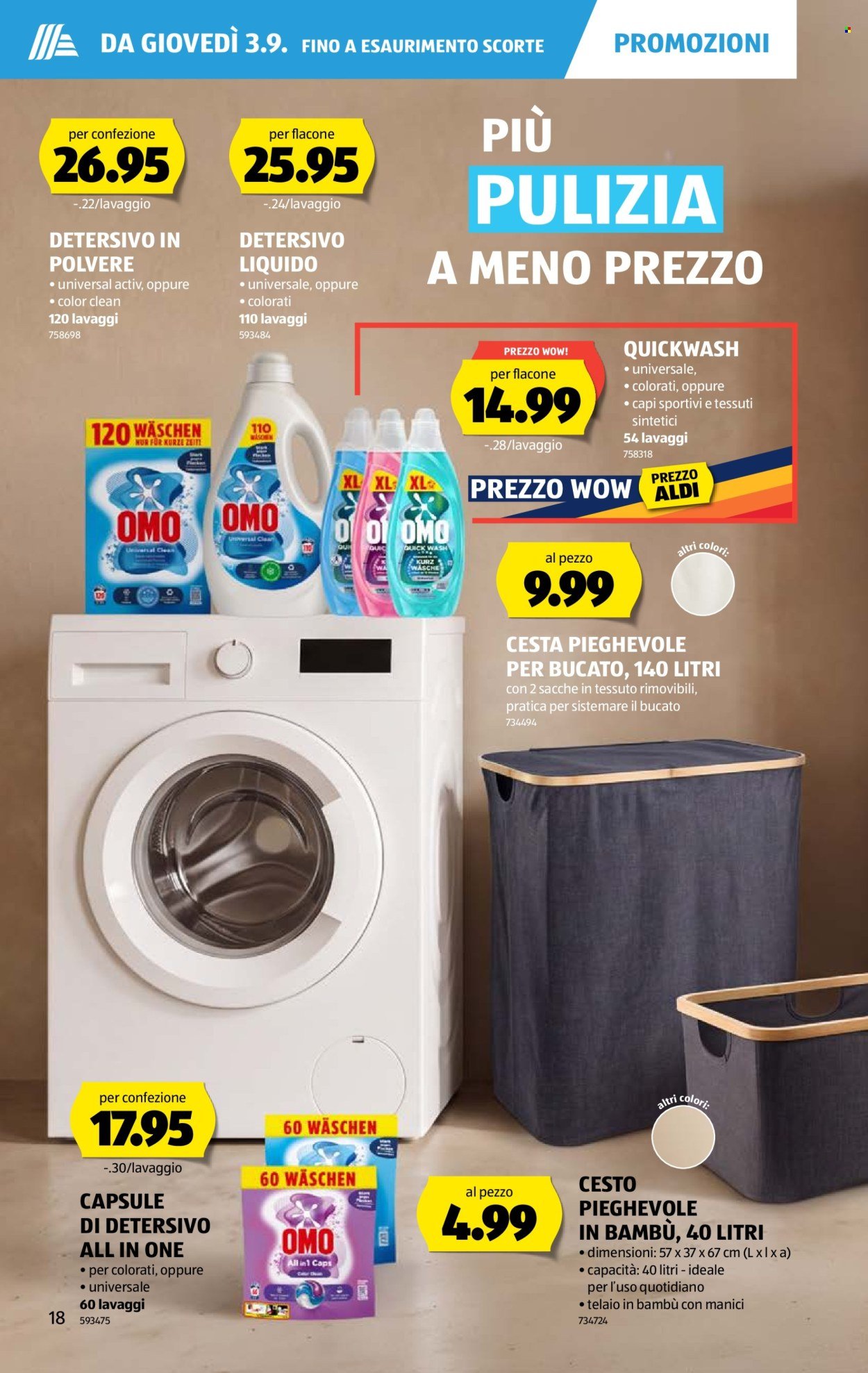 ALDI Prospekt - Vom 3.9.2026