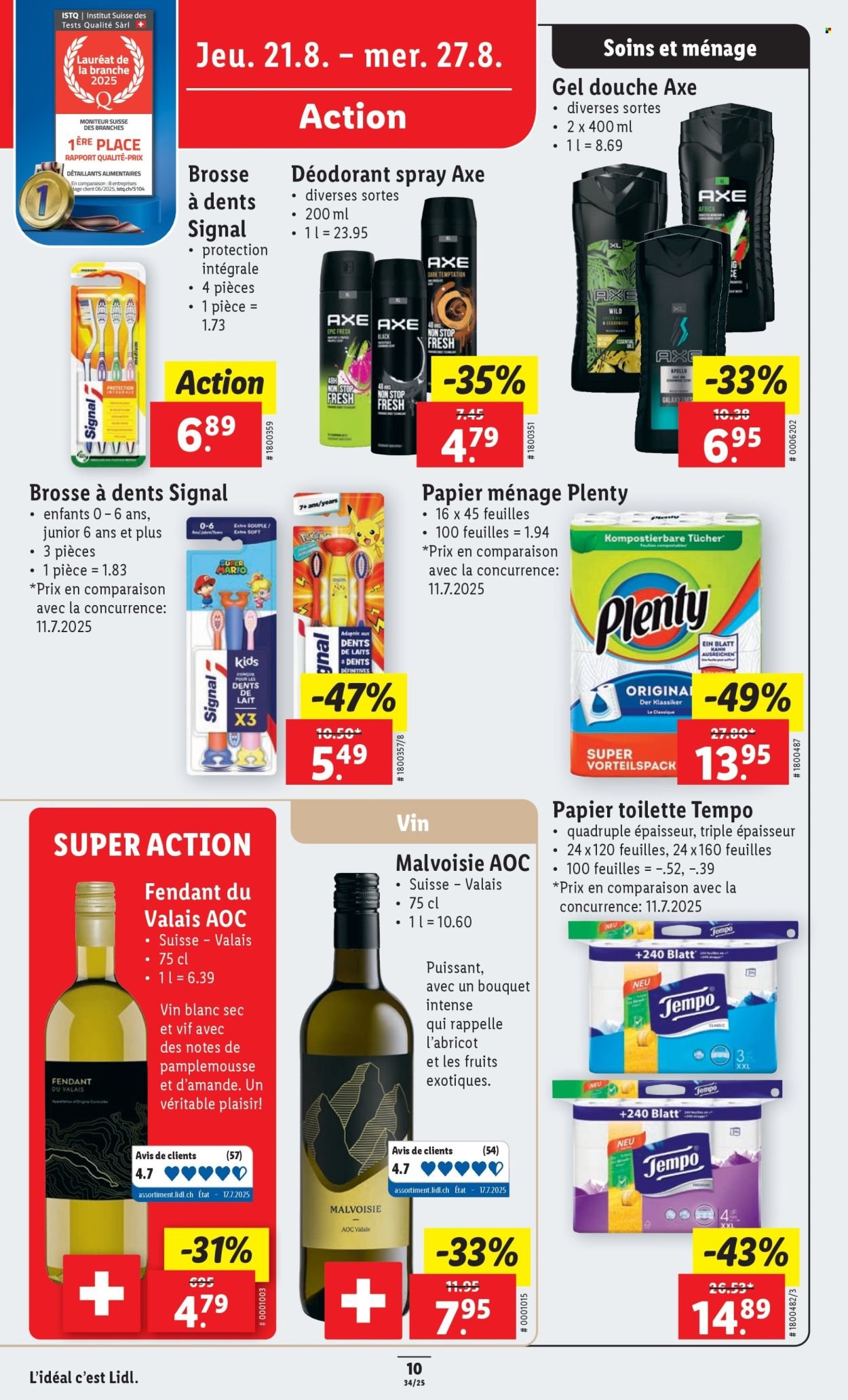 LIDL Prospekt - SEM 34 (2025-08-21 - 2025-08-27)