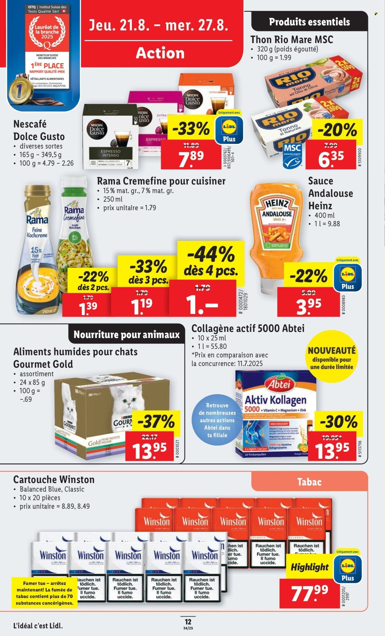 LIDL Prospekt - SEM 34 (2025-08-21 - 2025-08-27)
