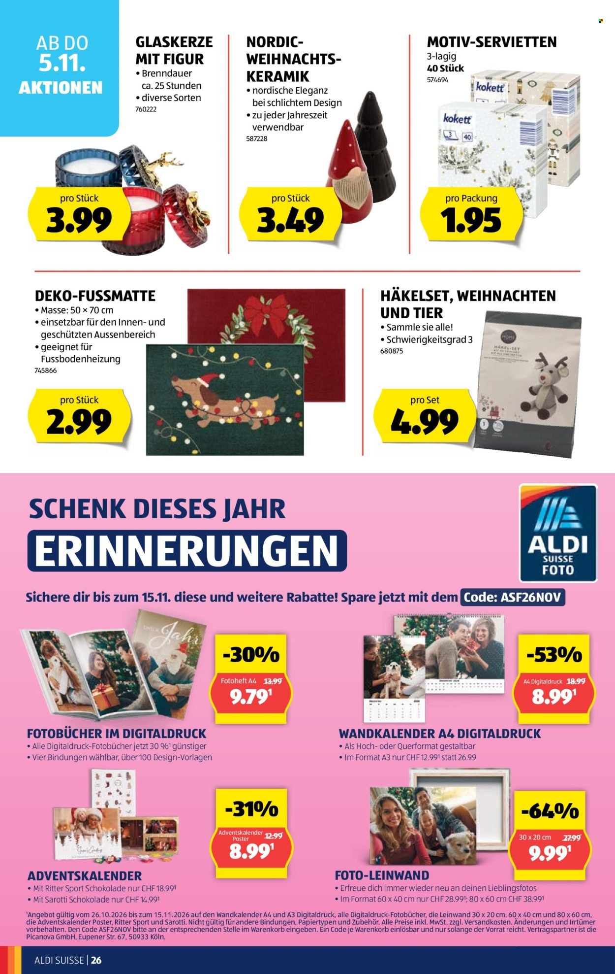 ALDI Prospekt - Vom 5.11.2026