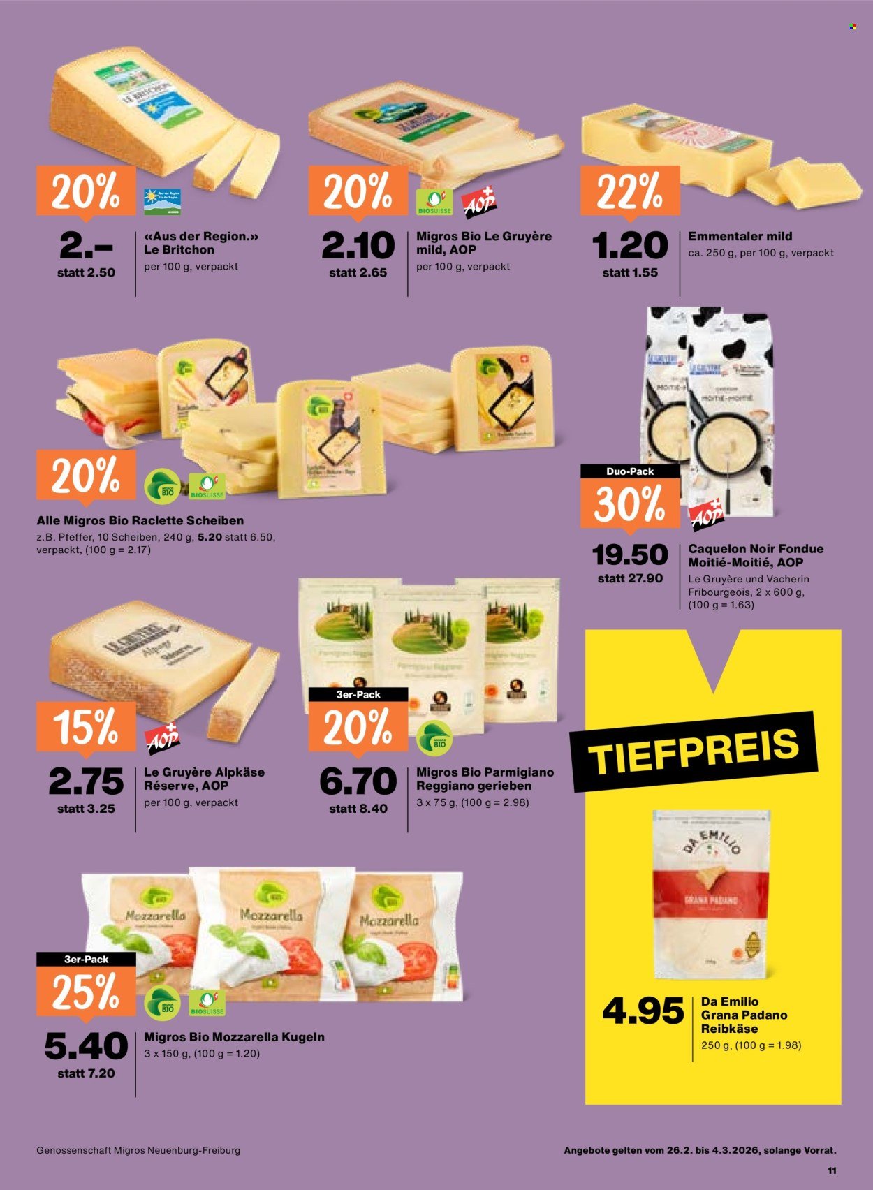 MIGROS Prospekt - Vom 26.2.2026 (2026-02-26 - 2026-03-04) | 11