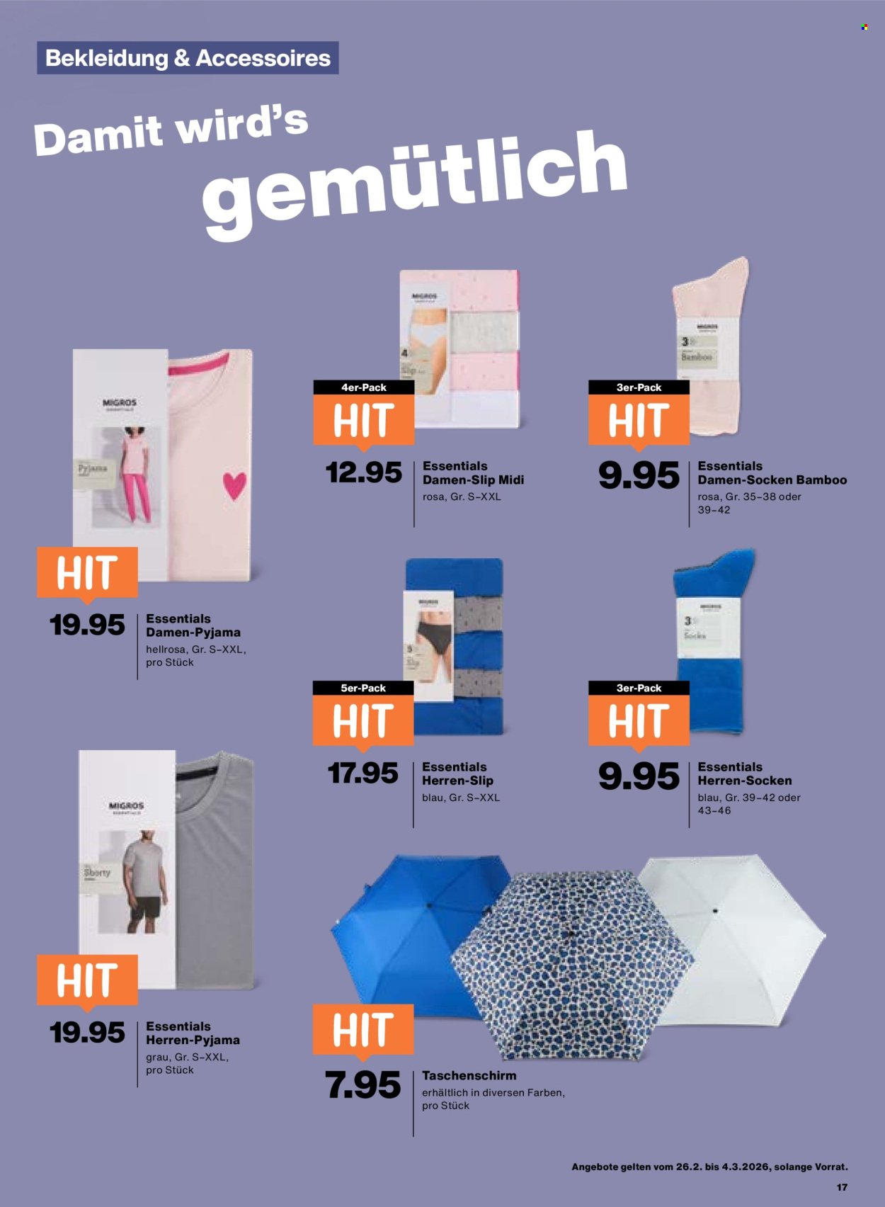 MIGROS Prospekt - Vom 26.2.2026 (2026-02-26 - 2026-03-04) | 17
