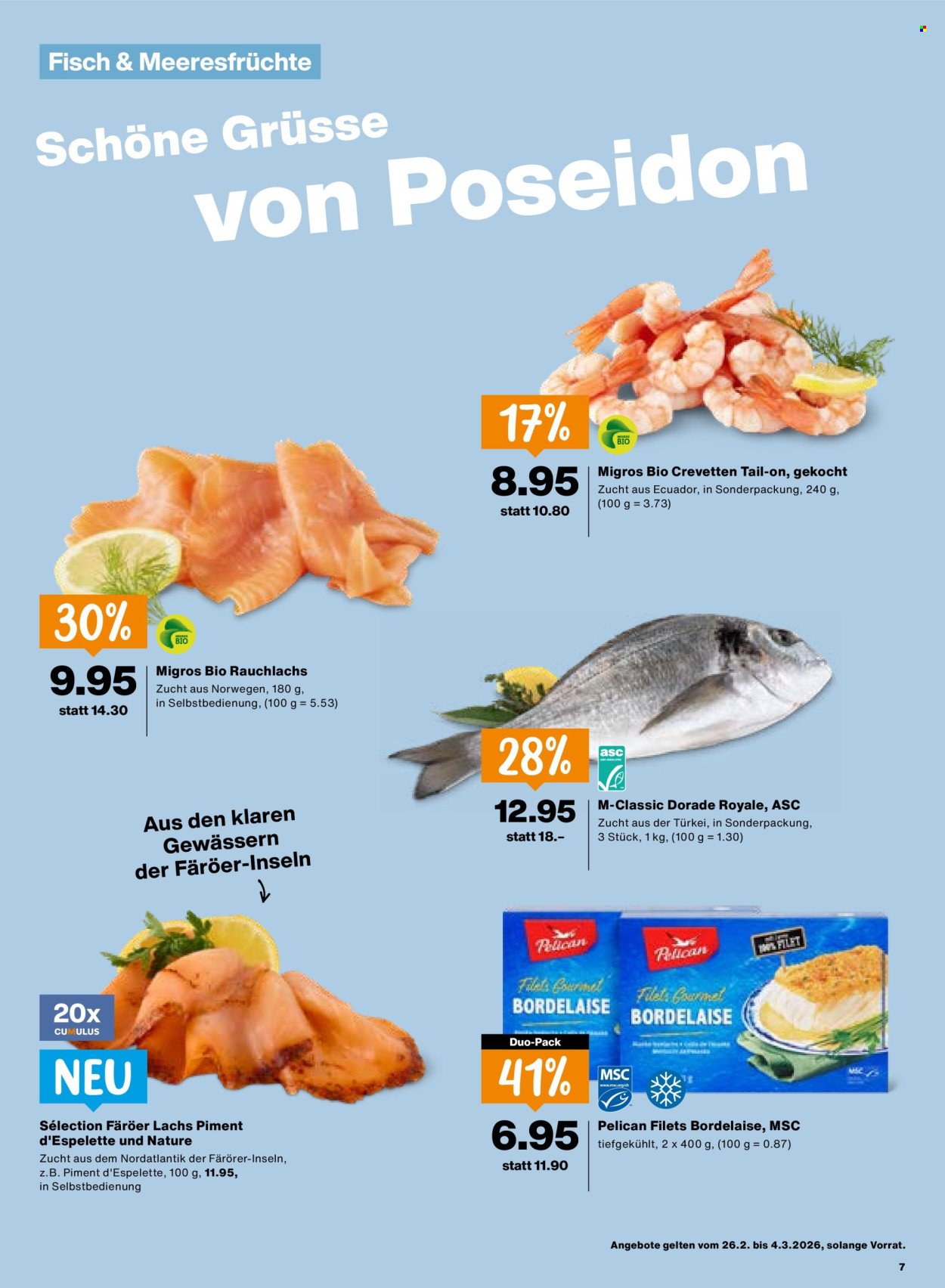 MIGROS Prospekt - Vom 26.2.2026 (2026-02-26 - 2026-03-04) | 7