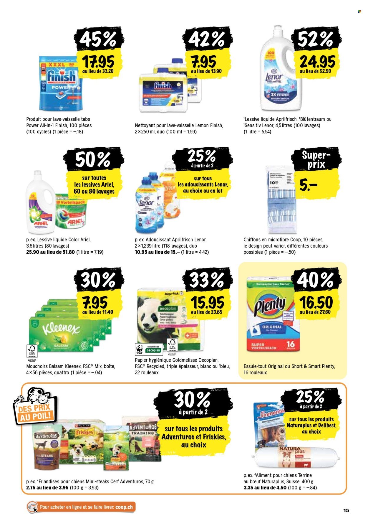 COOP Prospekt - Les actions Coop (2025-07-24 - 2025-07-30)