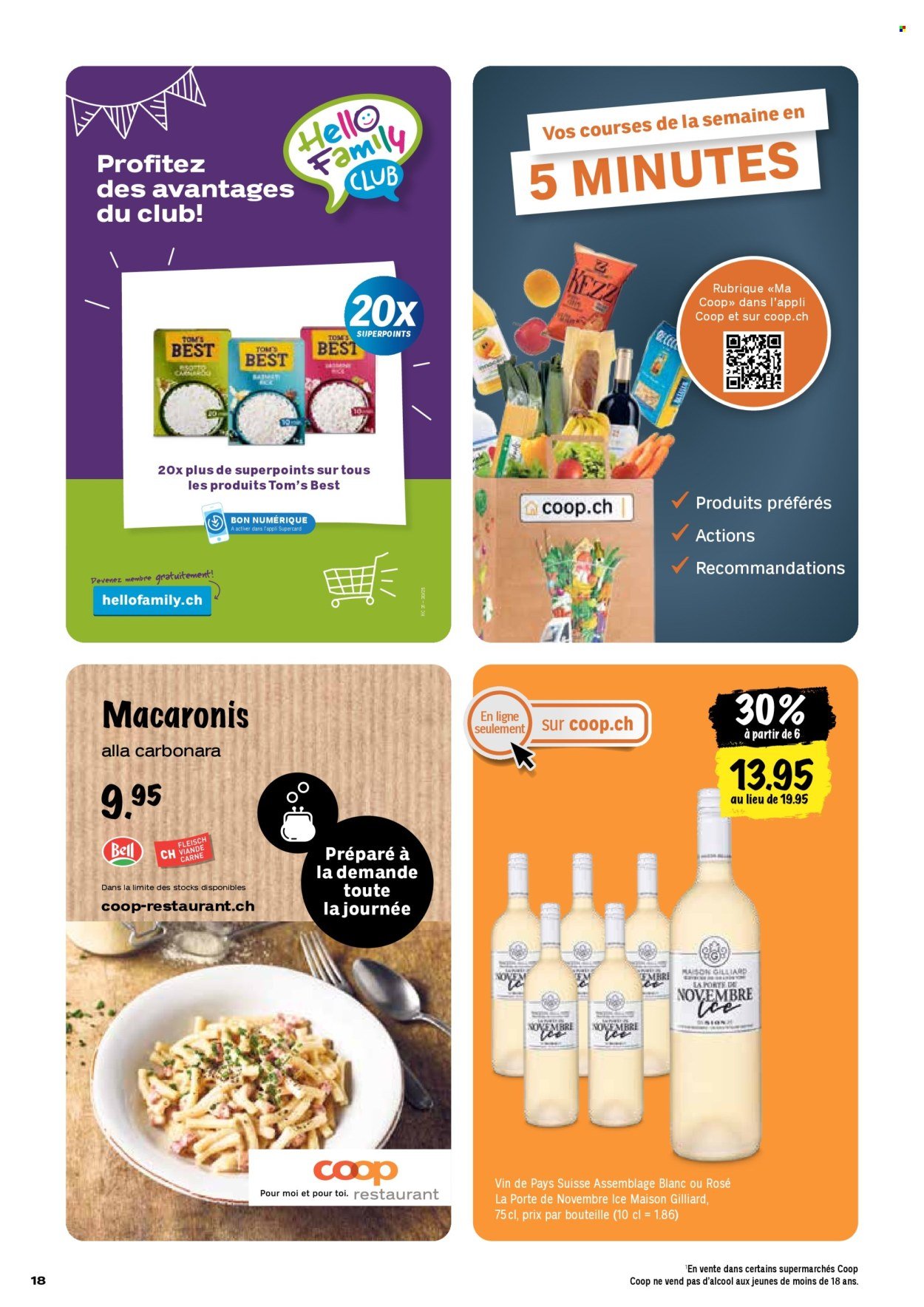 COOP Prospekt - Les actions Coop (2025-07-24 - 2025-07-30)