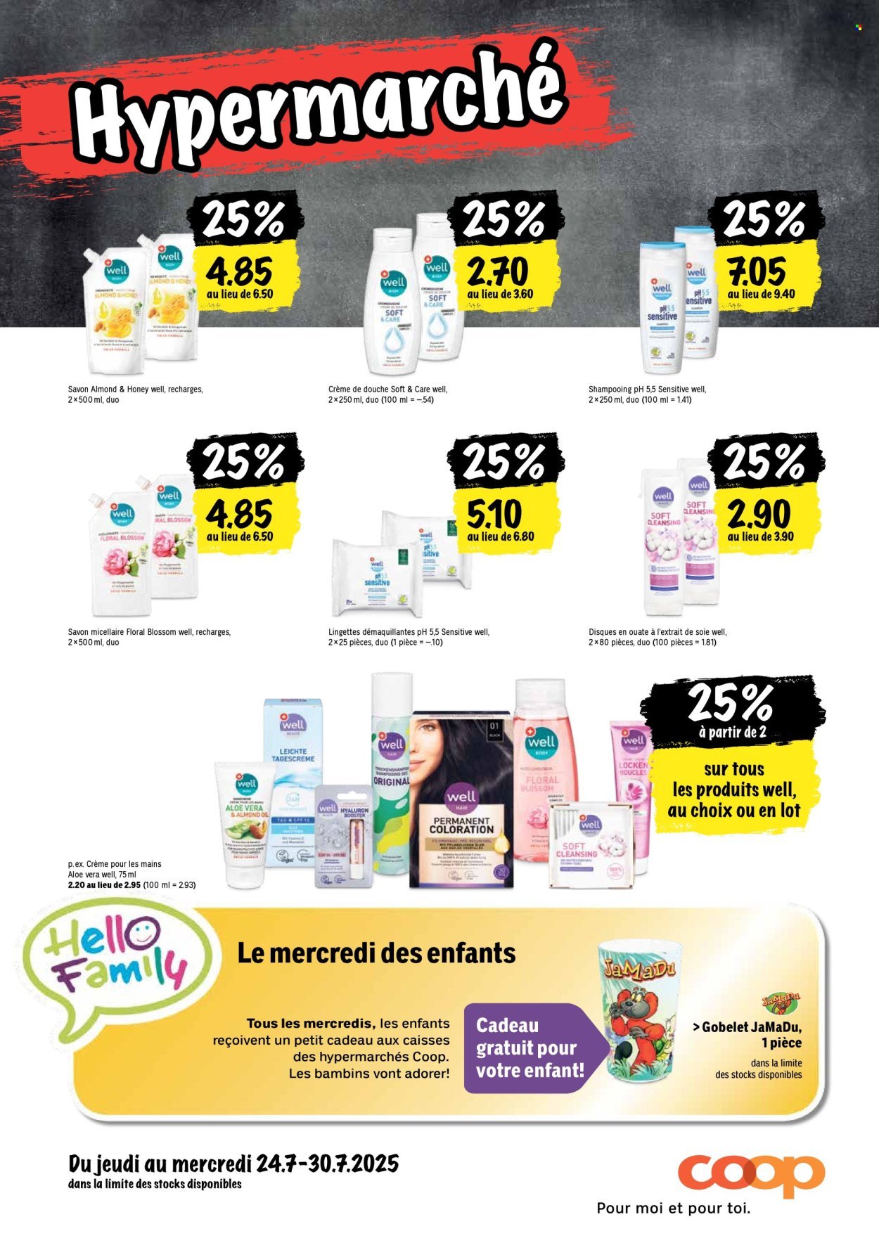 COOP Prospekt - Les actions Coop (2025-07-24 - 2025-07-30)