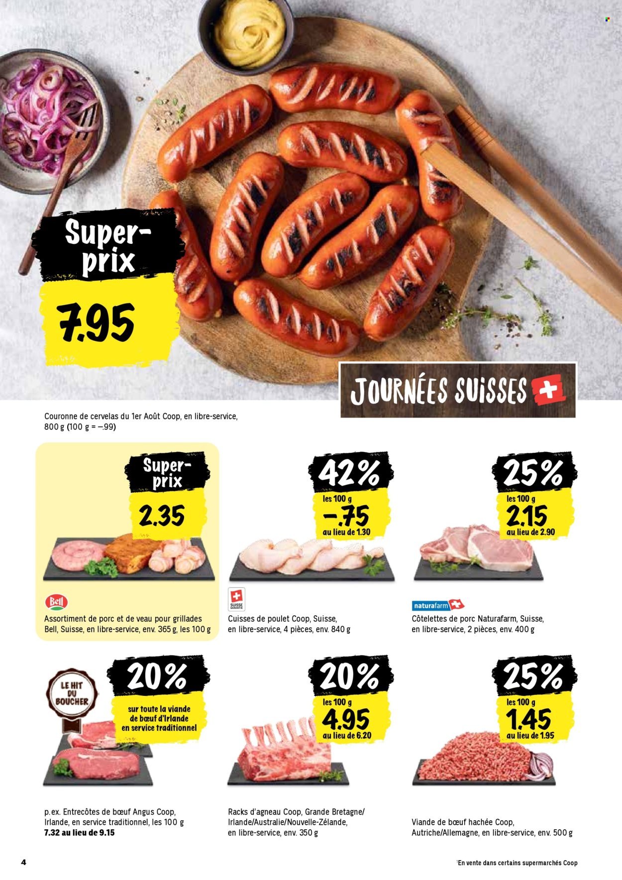 COOP Prospekt - Les actions Coop (2025-07-24 - 2025-07-30)