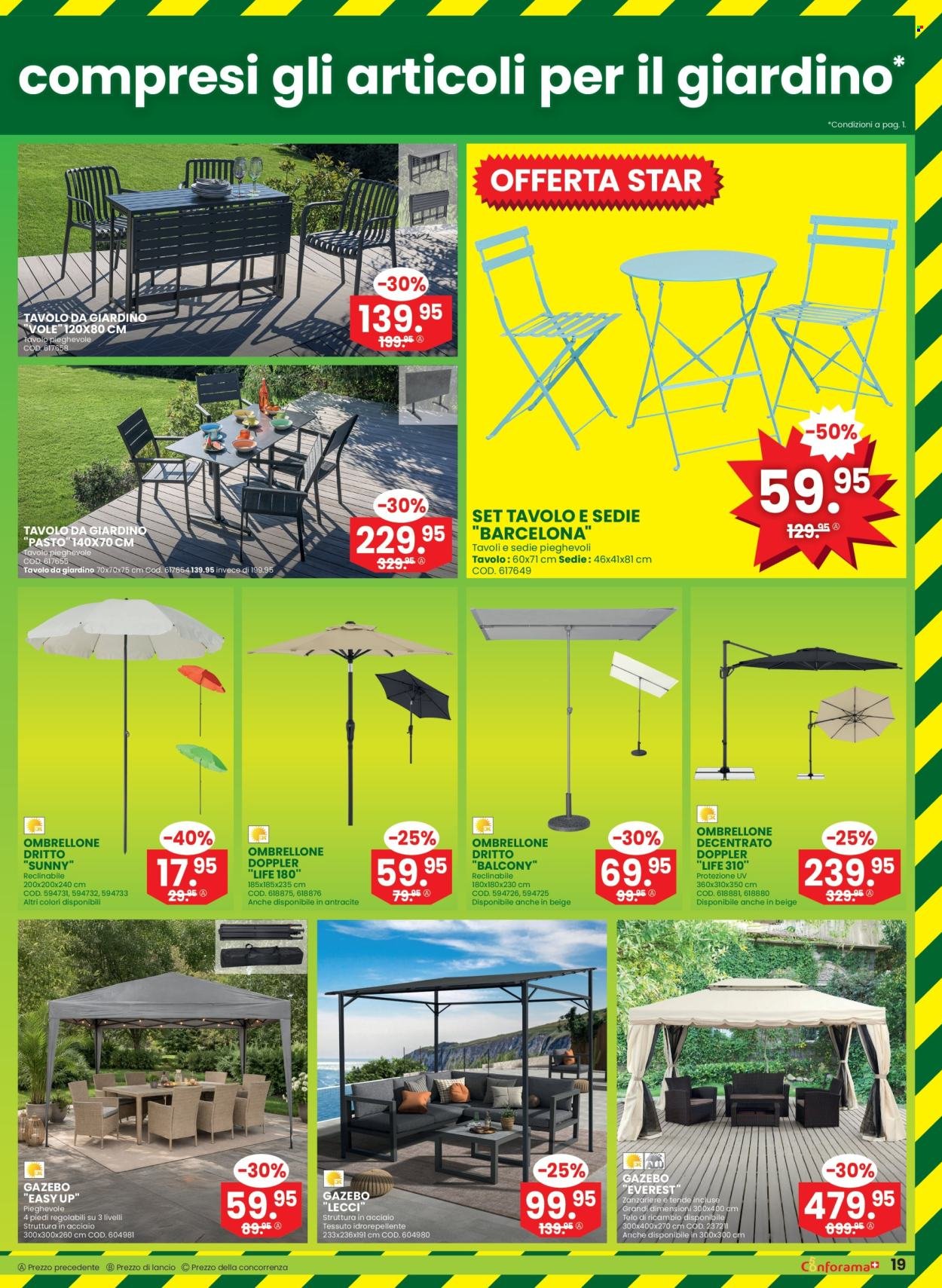 CONFORAMA Prospekt - Catalogo n° 18 (2026-04-29 - 2026-05-12) | 19