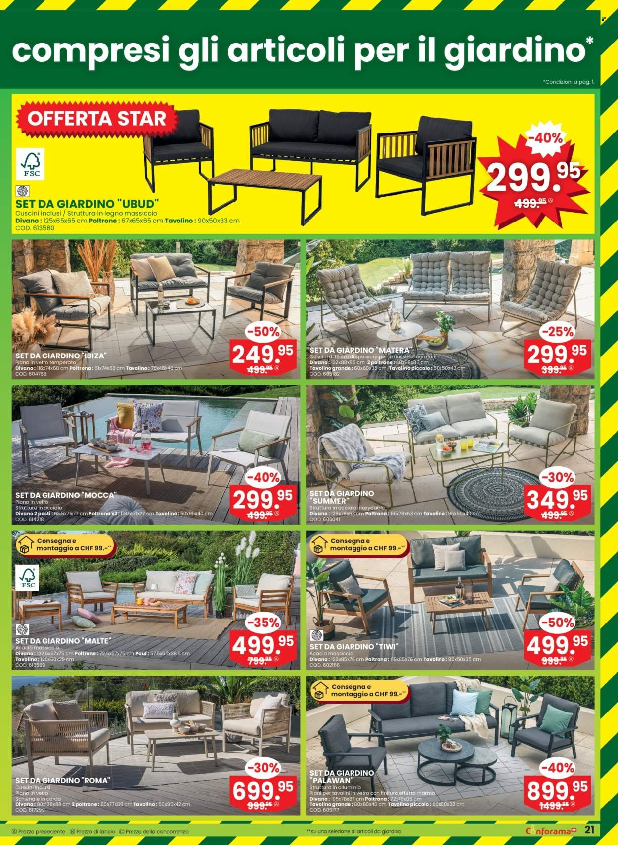 CONFORAMA Prospekt - Catalogo n° 18 (2026-04-29 - 2026-05-12) | 21