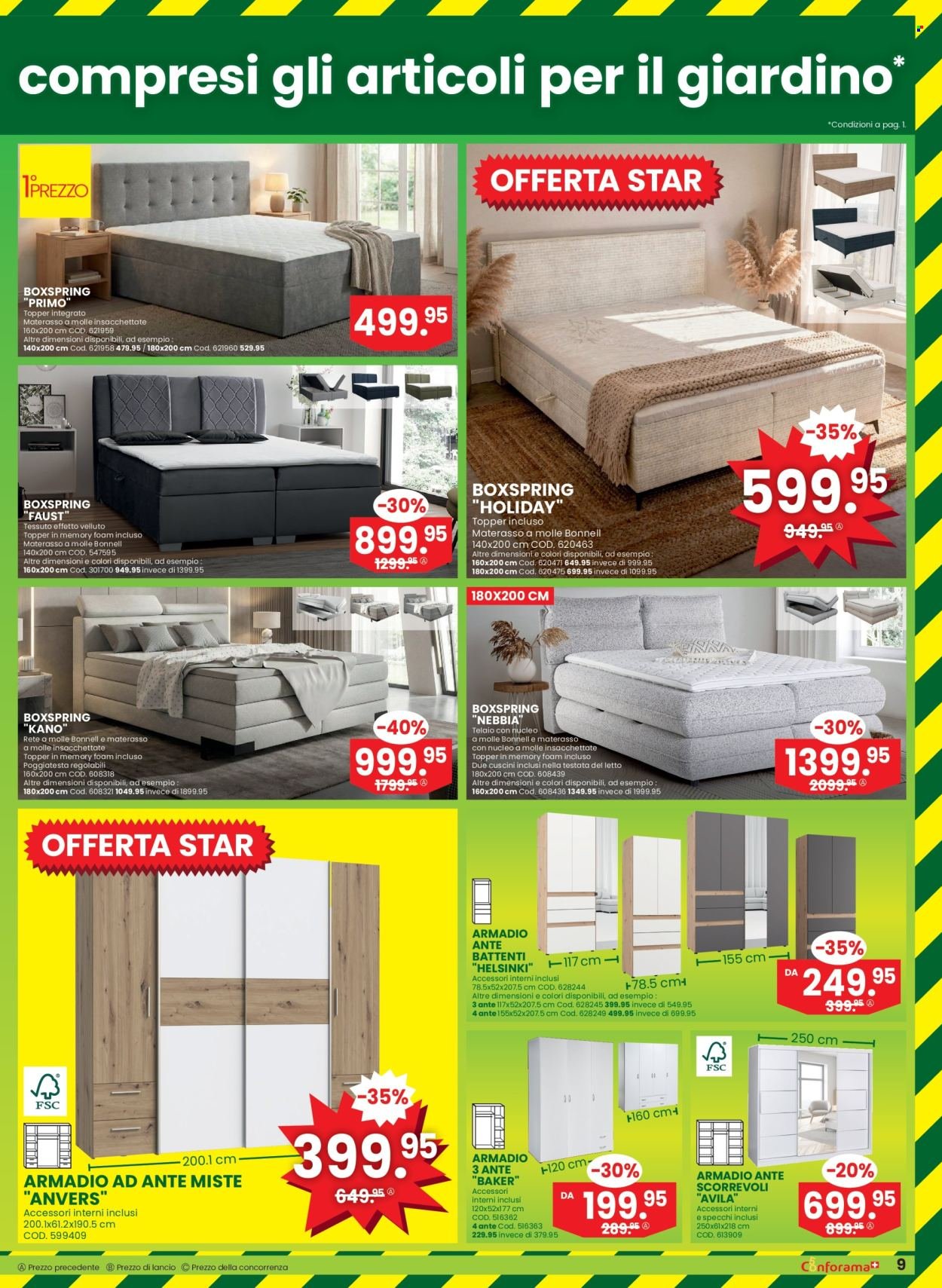 CONFORAMA Prospekt - Catalogo n° 18 (2026-04-29 - 2026-05-12) | 9