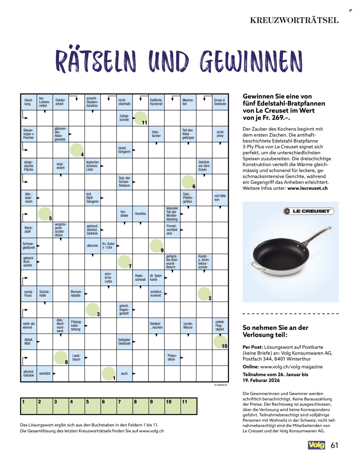 VOLG Prospekt - Vom 1.2.2026 (2026-02-01 - 2026-02-28)