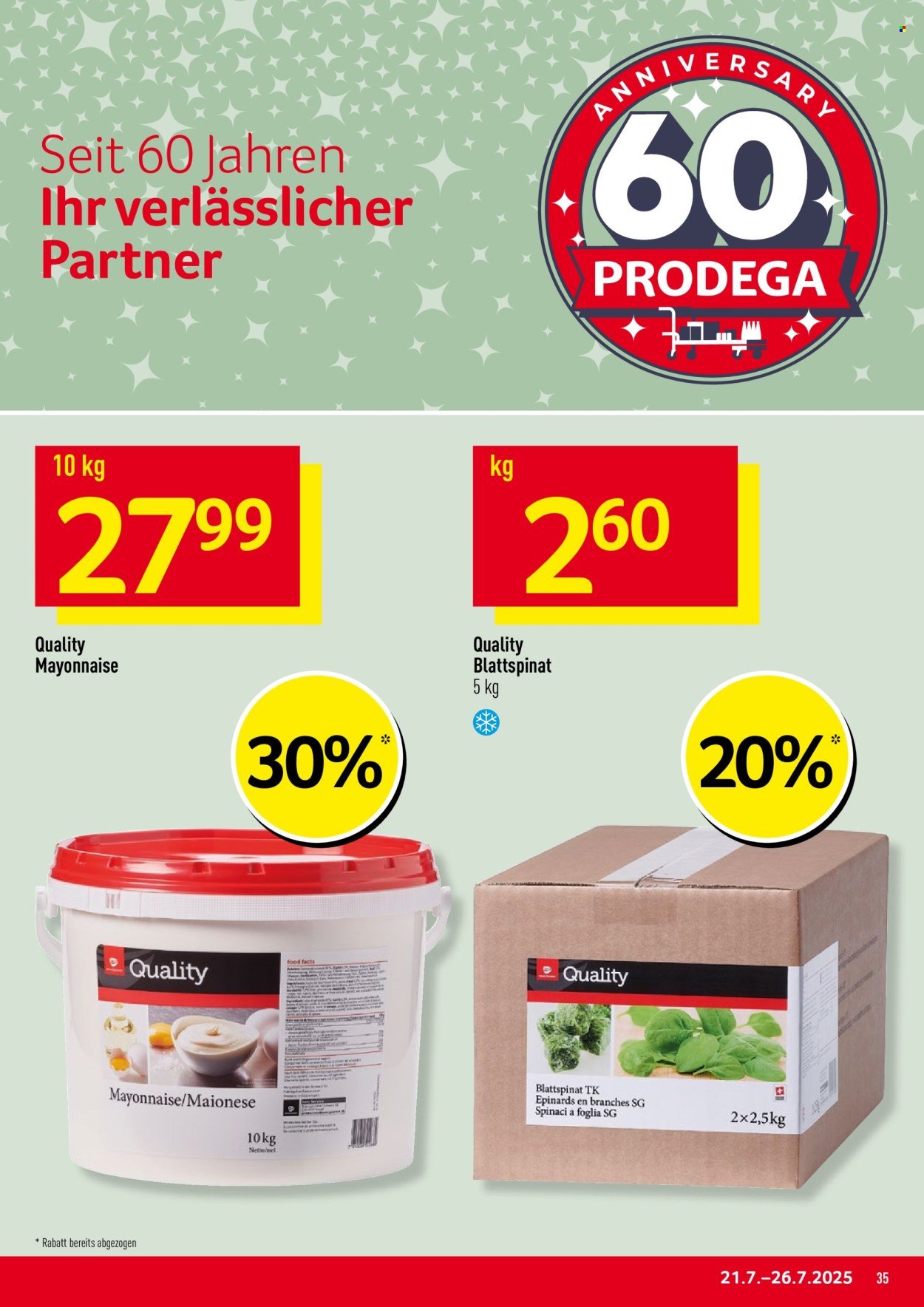PRODEGA Prospekt - Express 30 (2025-07-21 - 2025-07-26)
