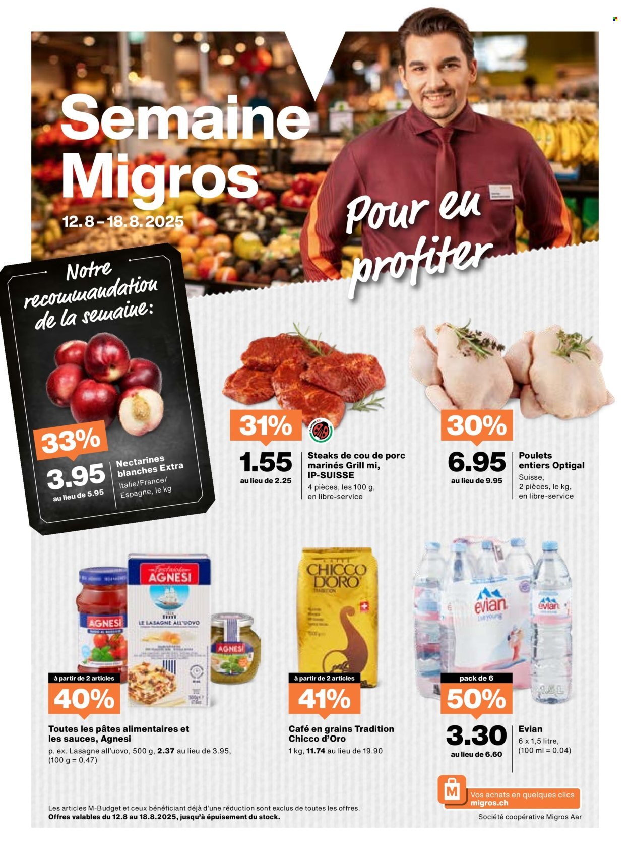 MIGROS Prospekt - Vom 12.8.2025 (2025-08-12 - 2025-08-18) | 1