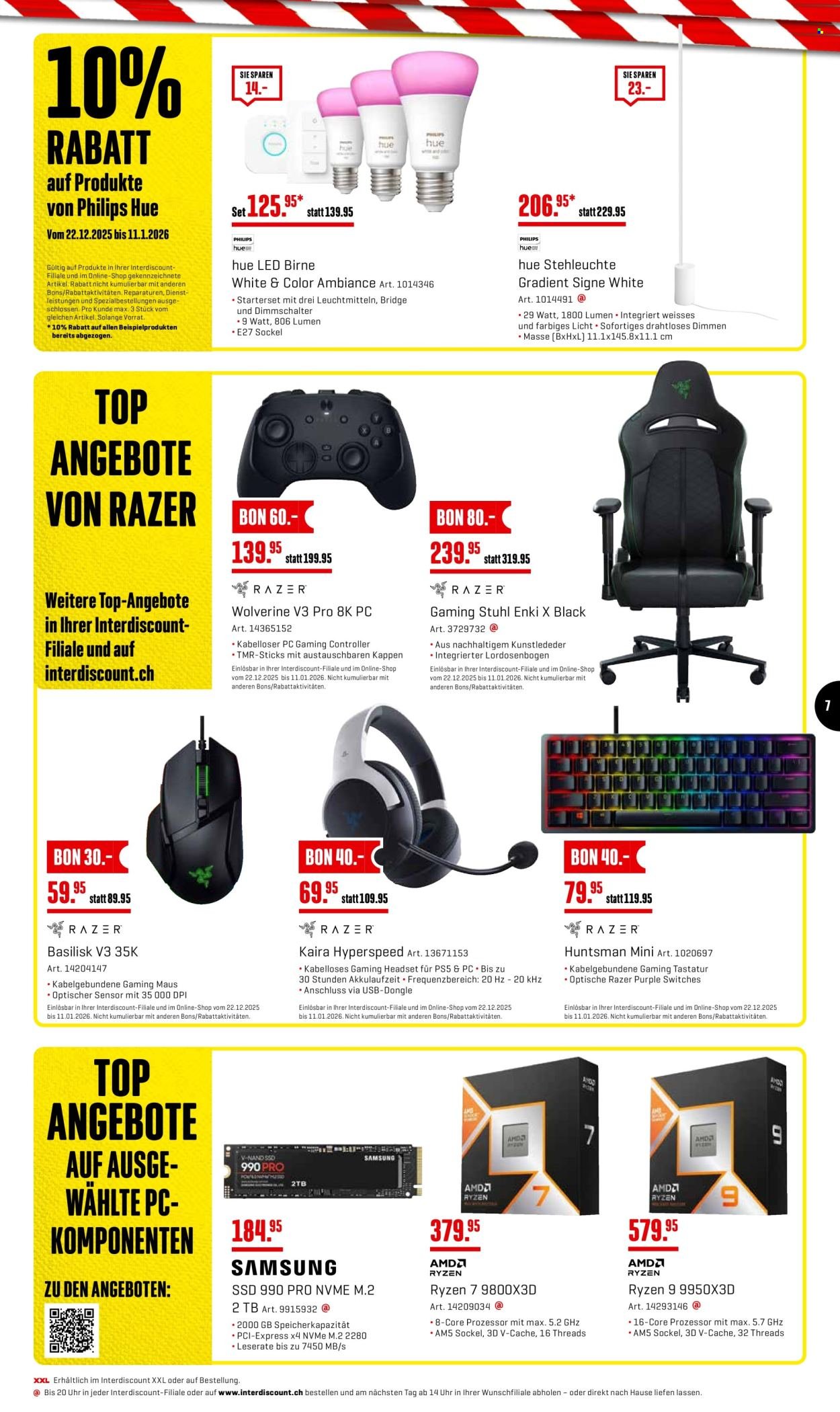 INTERDISCOUNT Prospekt - Gaming Special (2025-12-22 - 2026-01-11)