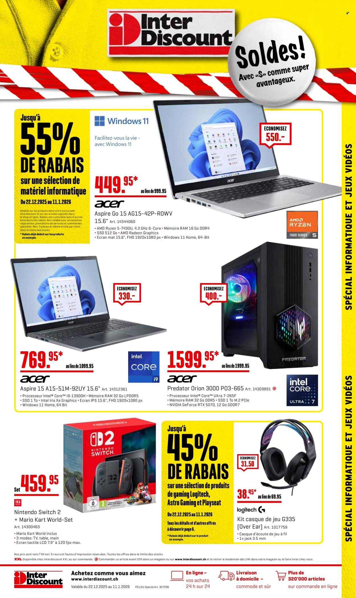 INTERDISCOUNT Prospekt - Garmin Special (2025-12-22 - 2026-01-11)