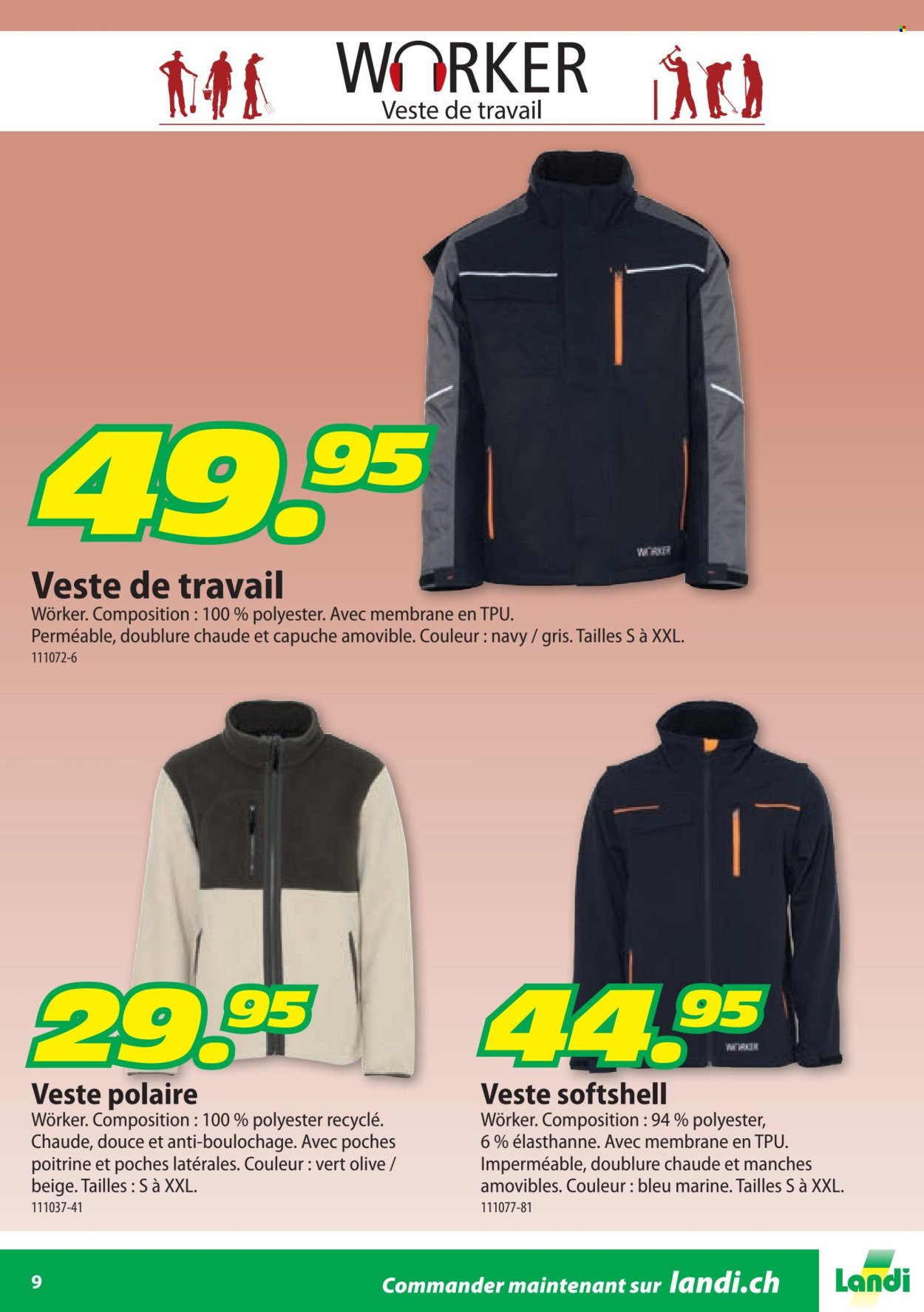 LANDI Prospekt - Prospectus à thème Wörker